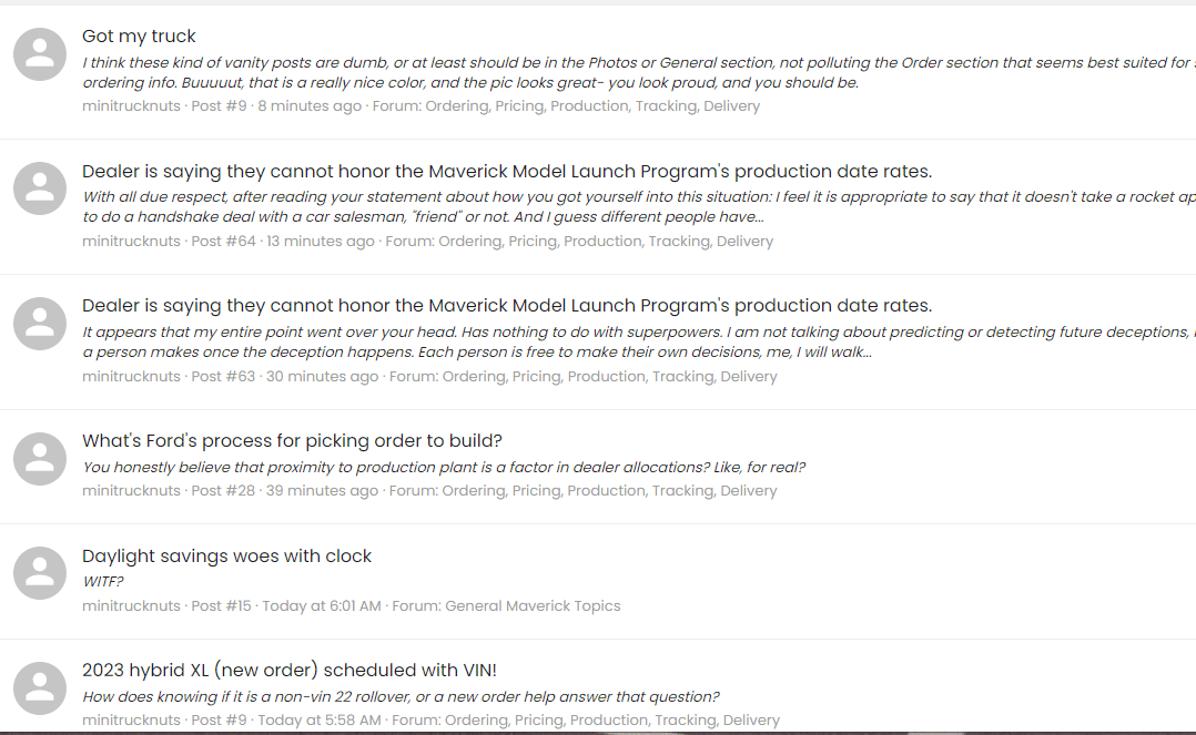 Ford Maverick Dealer is saying they cannot honor the Maverick Model Launch Program's production date rates. 1667952071021