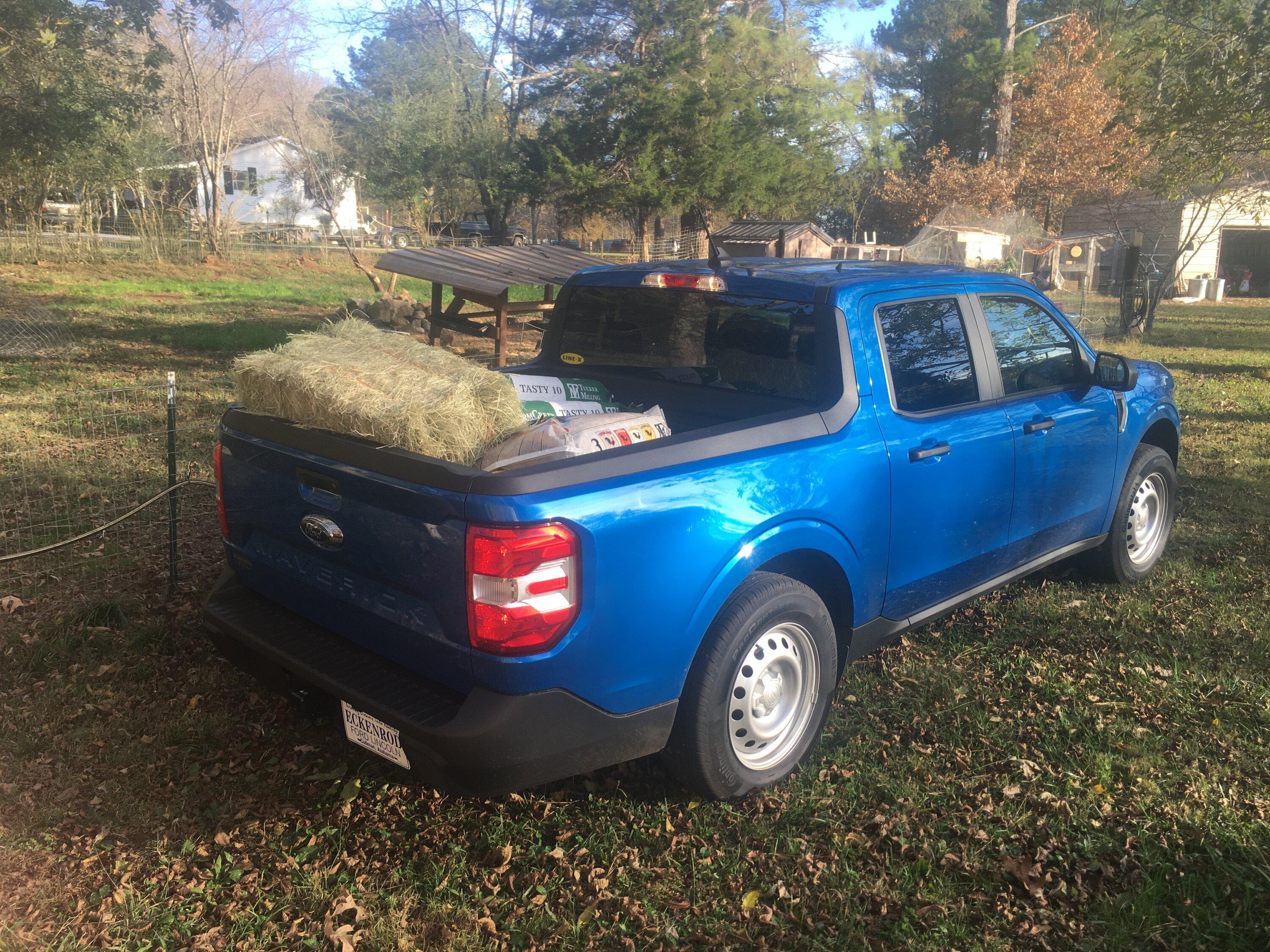 Ford Maverick 300 miles and already doing work EE1CB17C-F2B2-4CD8-AAD5-6F09031C37A5