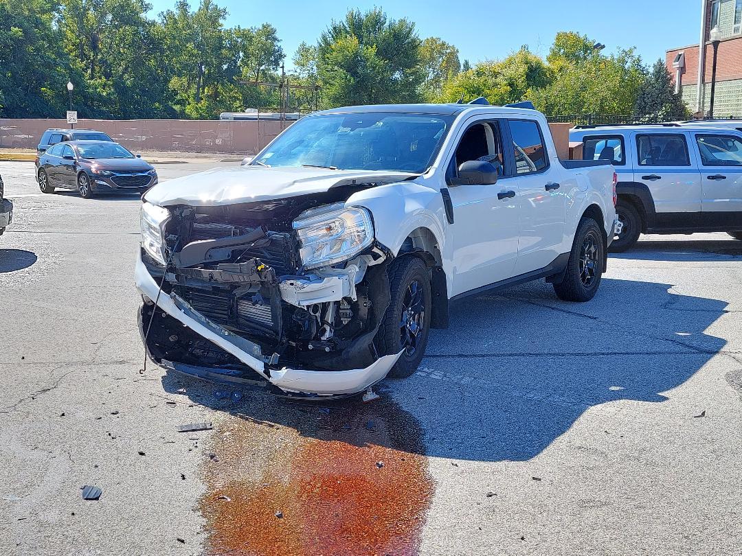 Ford Maverick 6 days of ownership and I get rear ended. mav4