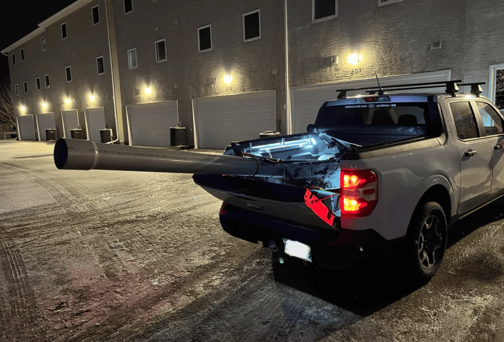 Ford Maverick New Bed LED strip lighting. Cheap and easy mod! 1668114963150