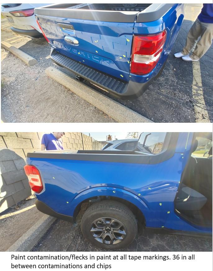Ford Maverick Need Painter's Expert Opinion: What went wrong w Paint Application? Front and Back