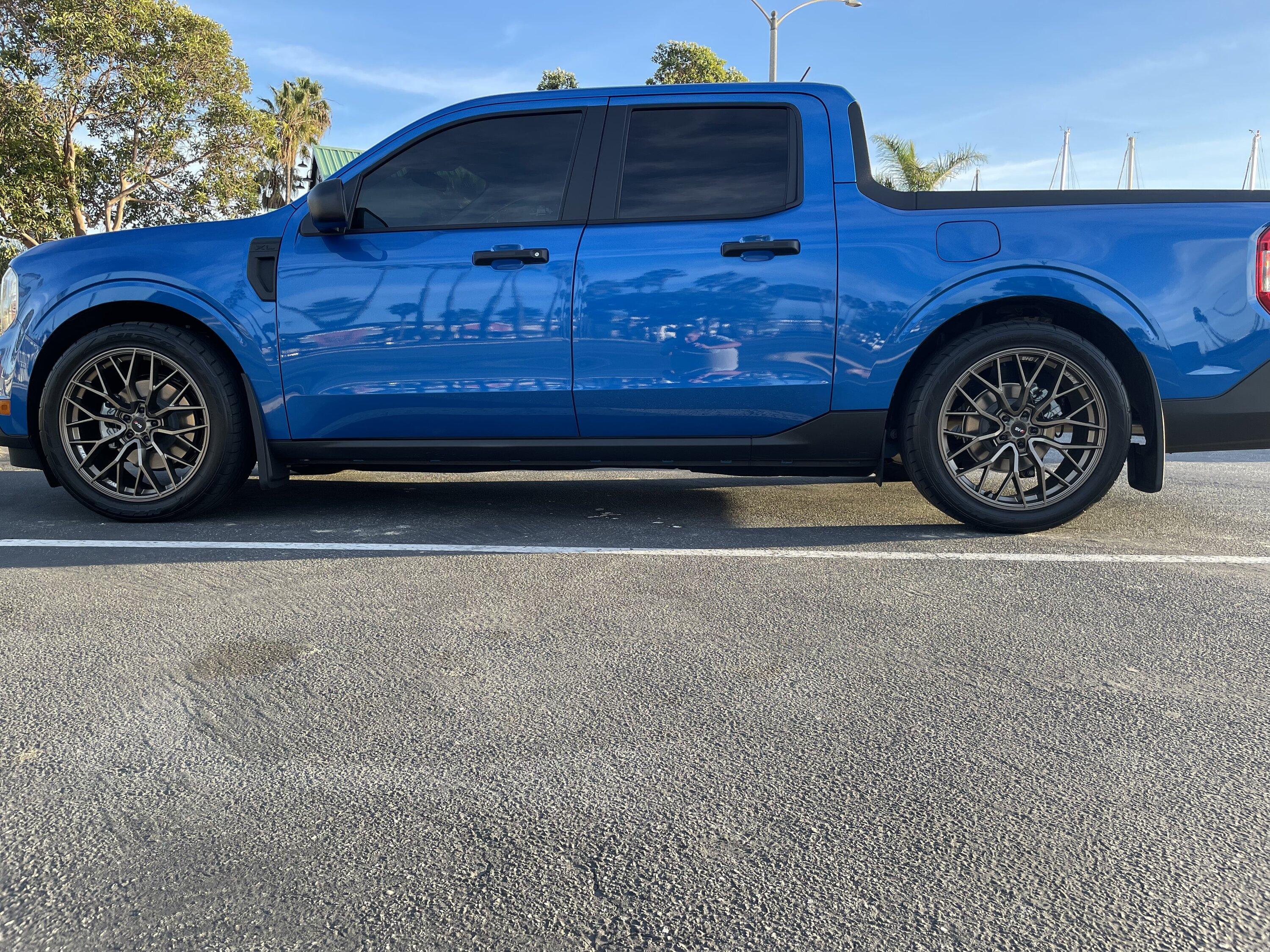 Ford Maverick Eibach lowering springs installed on my Maverick Hybrid! 072761F5-FA7F-4B1D-BC25-68E1BD9B12C8