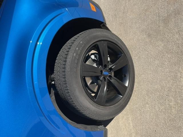 Ford Maverick Range Rover Evoque wheels installed for perfect fit! 5BB588E2-8CE3-4F95-947D-E2EE71EAB05F