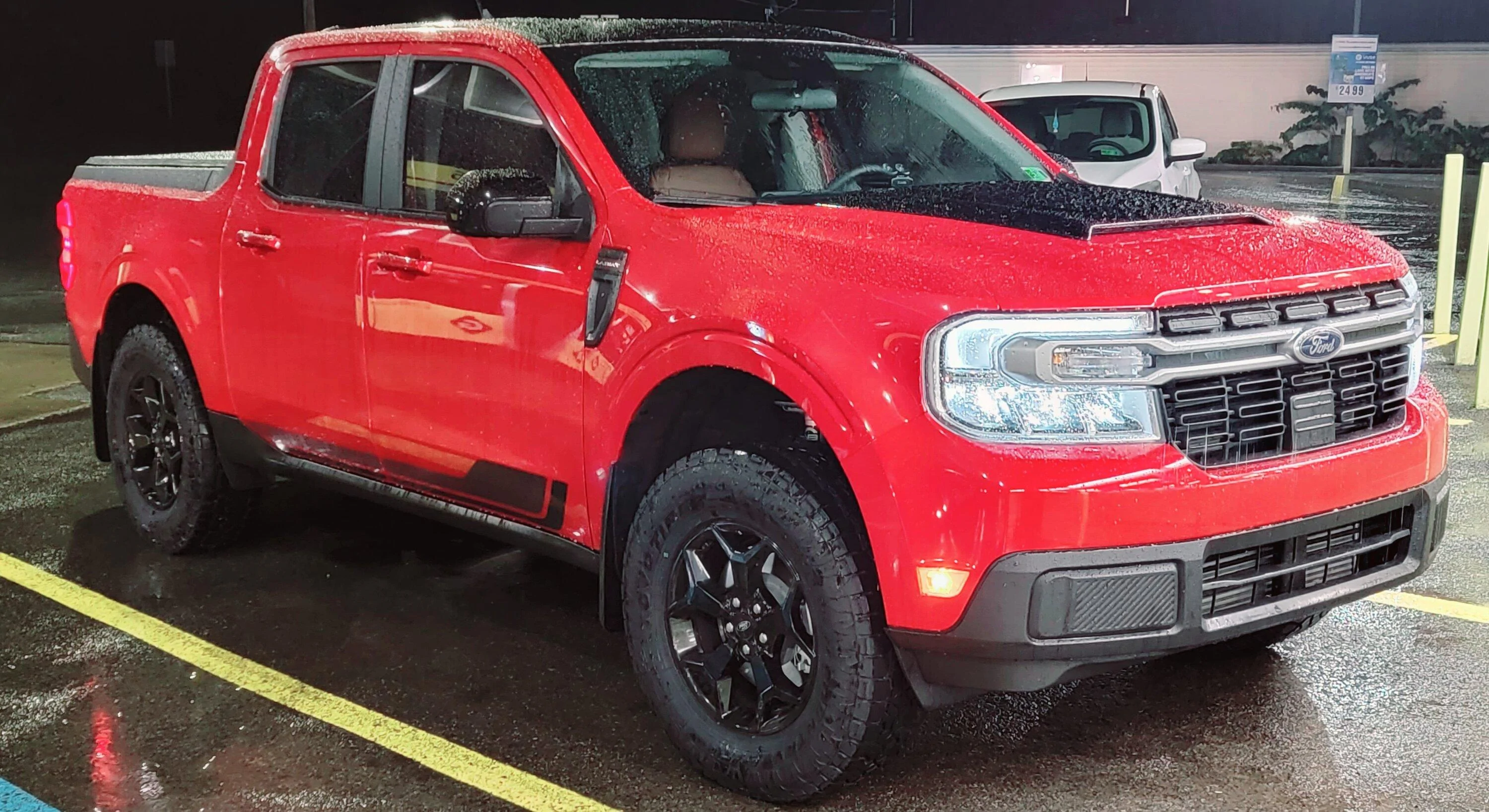 Ford Maverick 2" Lift with 255/70r17 on First Edition Maverick Lariat 20221111_185257