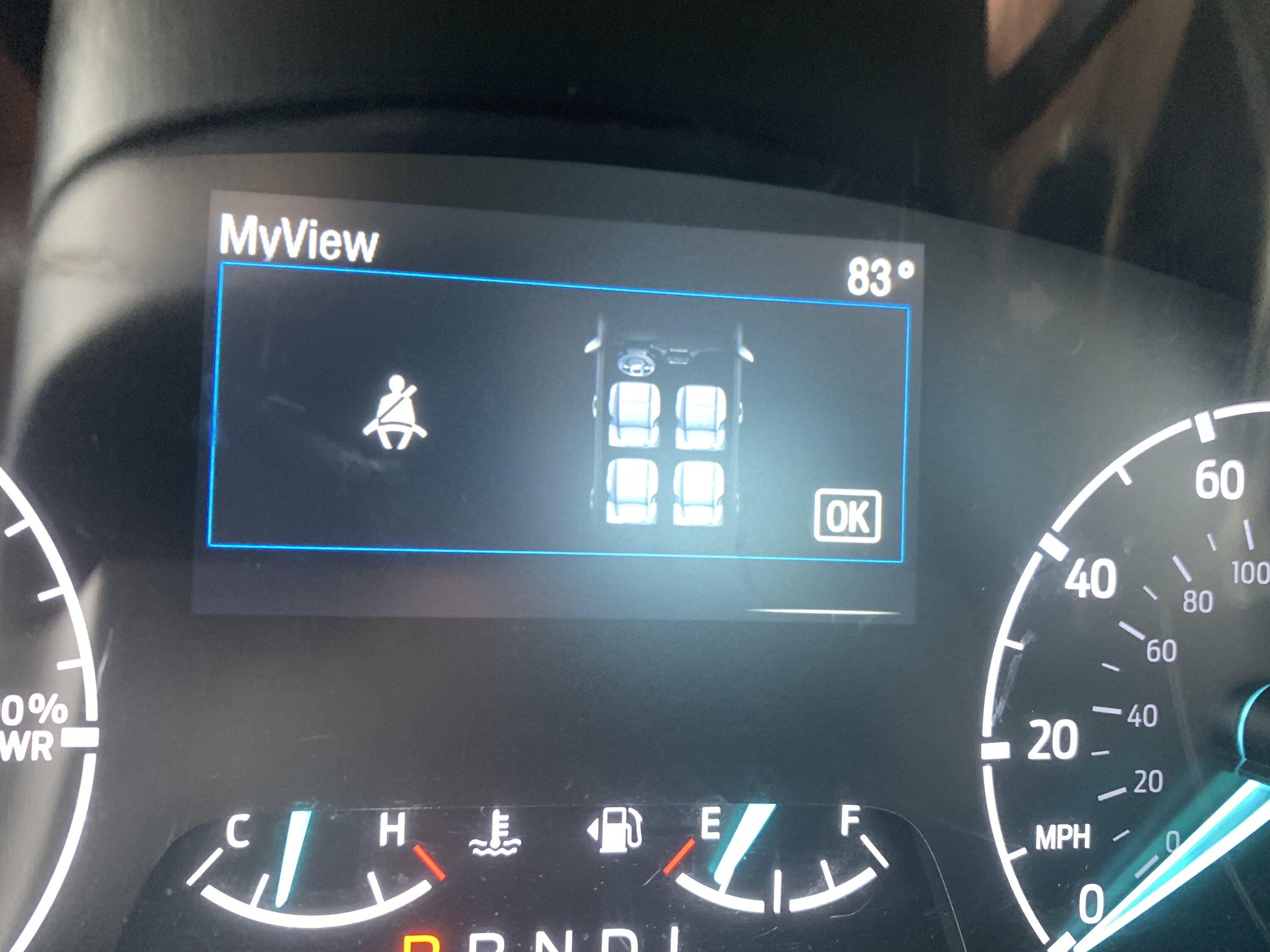Ford Maverick Message center question IMG_3767.JPG