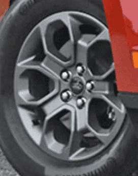Ford Maverick 17" machine-face aluminum wheel option for 2023 XL and XLT 1668626150019