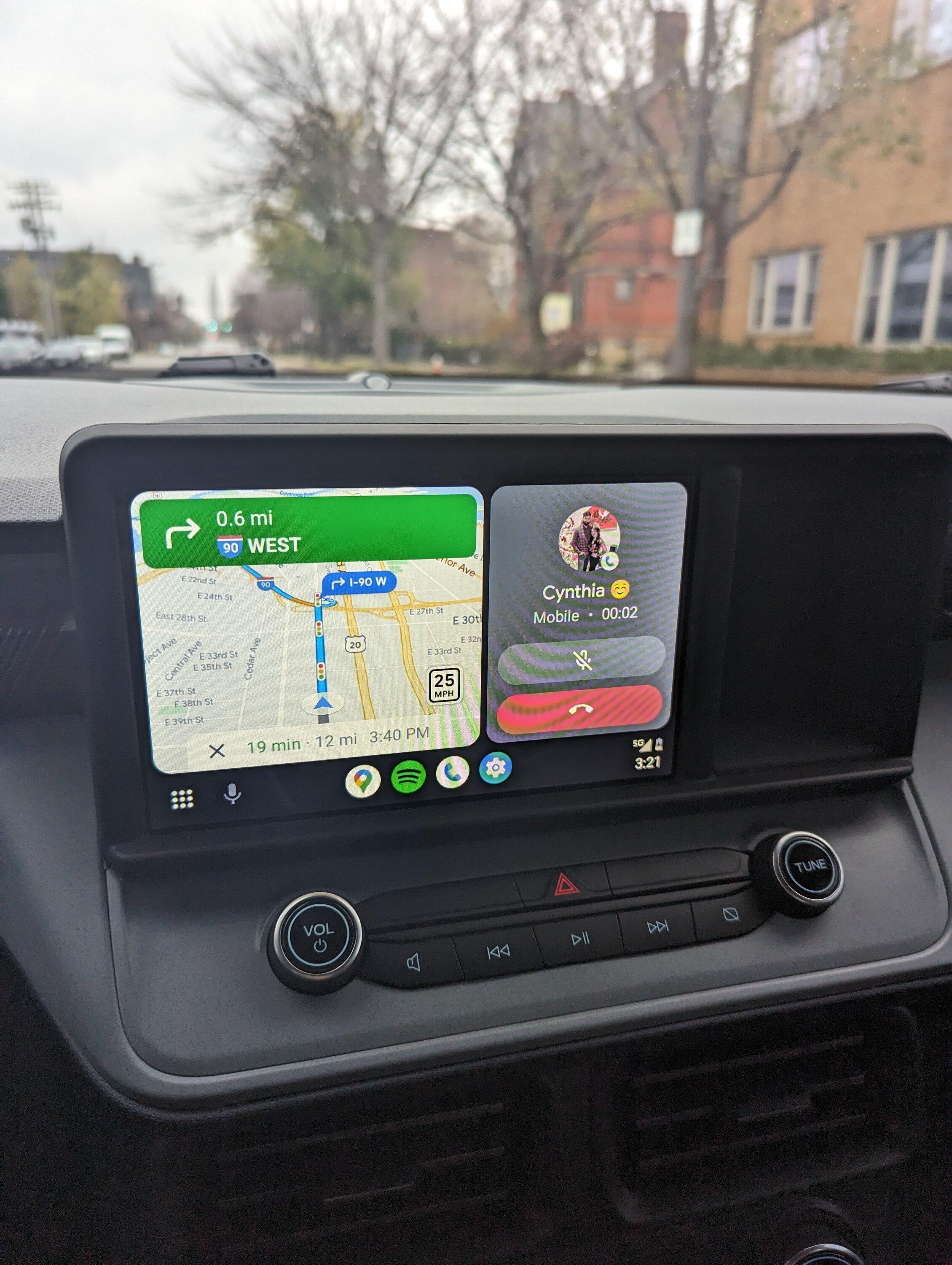 Ford Maverick Android Auto with Coolwalk Beta on the Maverick - first look & impressions PXL_20221116_202134219.MP