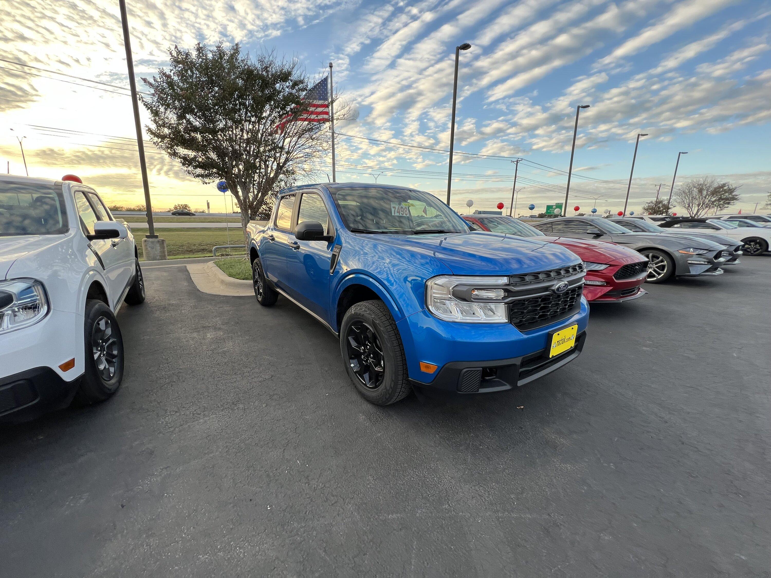 Ford Maverick Got me a 22 Eco, doubtful will see my 23 hybrid Lariat order IMG-8621