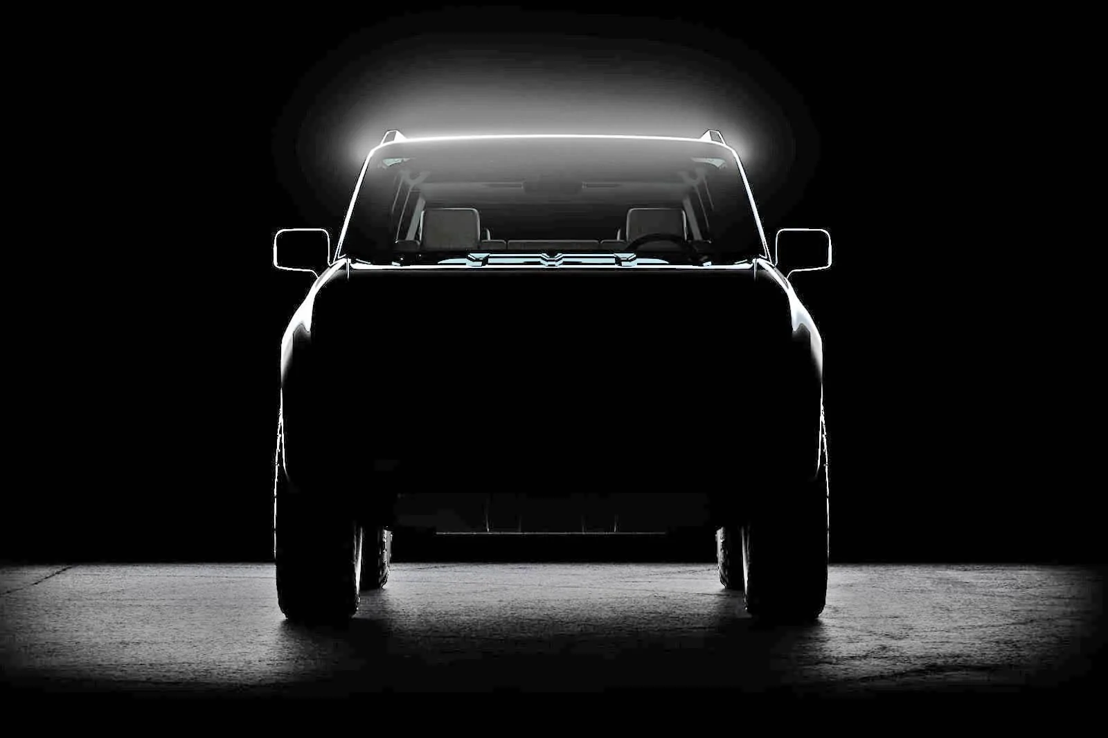 Ford Maverick New Scout EV Pickup & SUV site is live! Scout EV Concept Teaser Image (1)