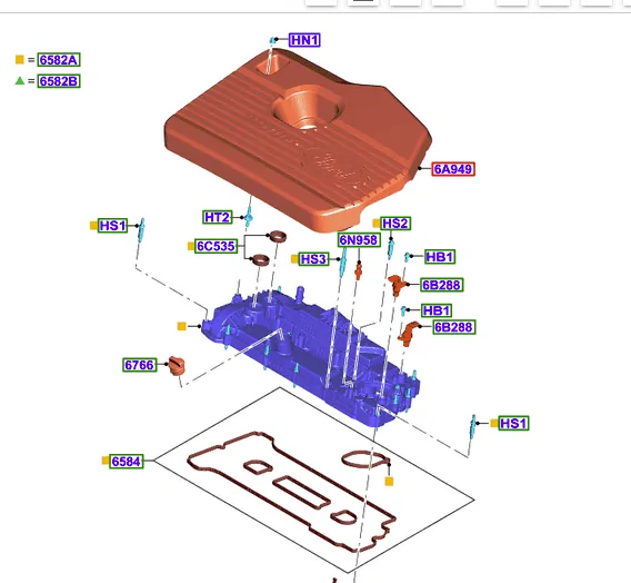 Ford Maverick Engine cover for 2.0L now discontinued? 1668824348196