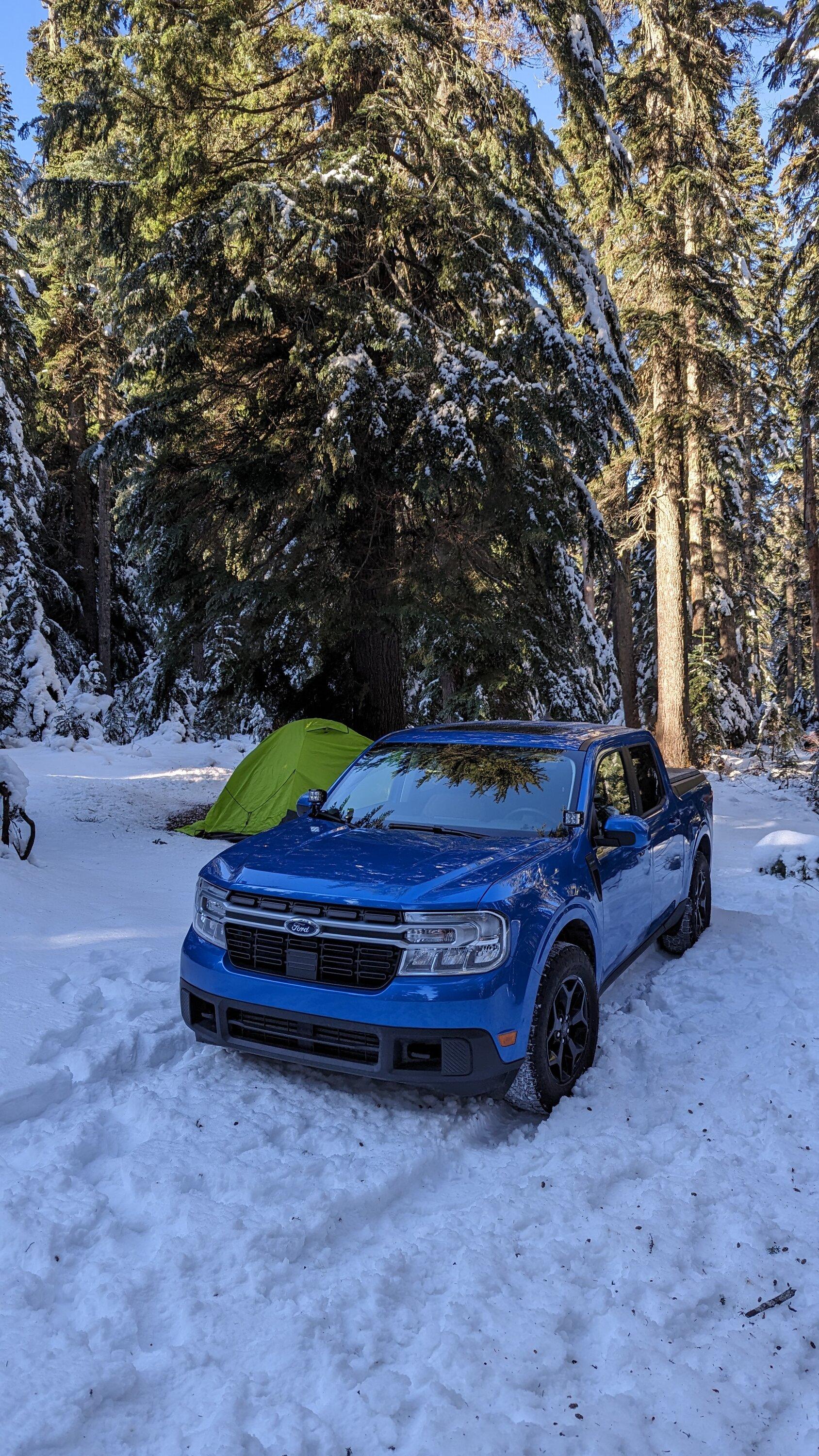 Ford Maverick Maverick FX4 Snow-Wheeling Review PXL_20221119_183428883