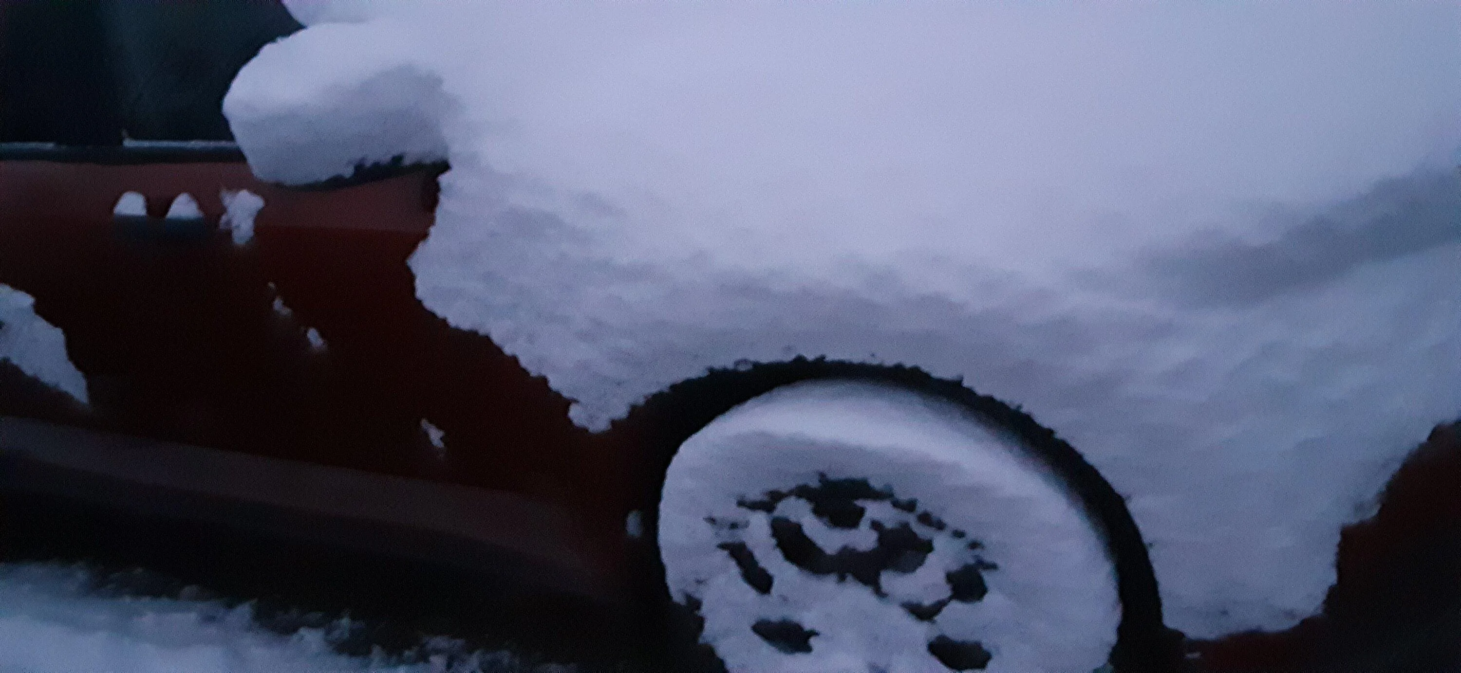 Ford Maverick Maverick is a snow champ! 20221117_175525