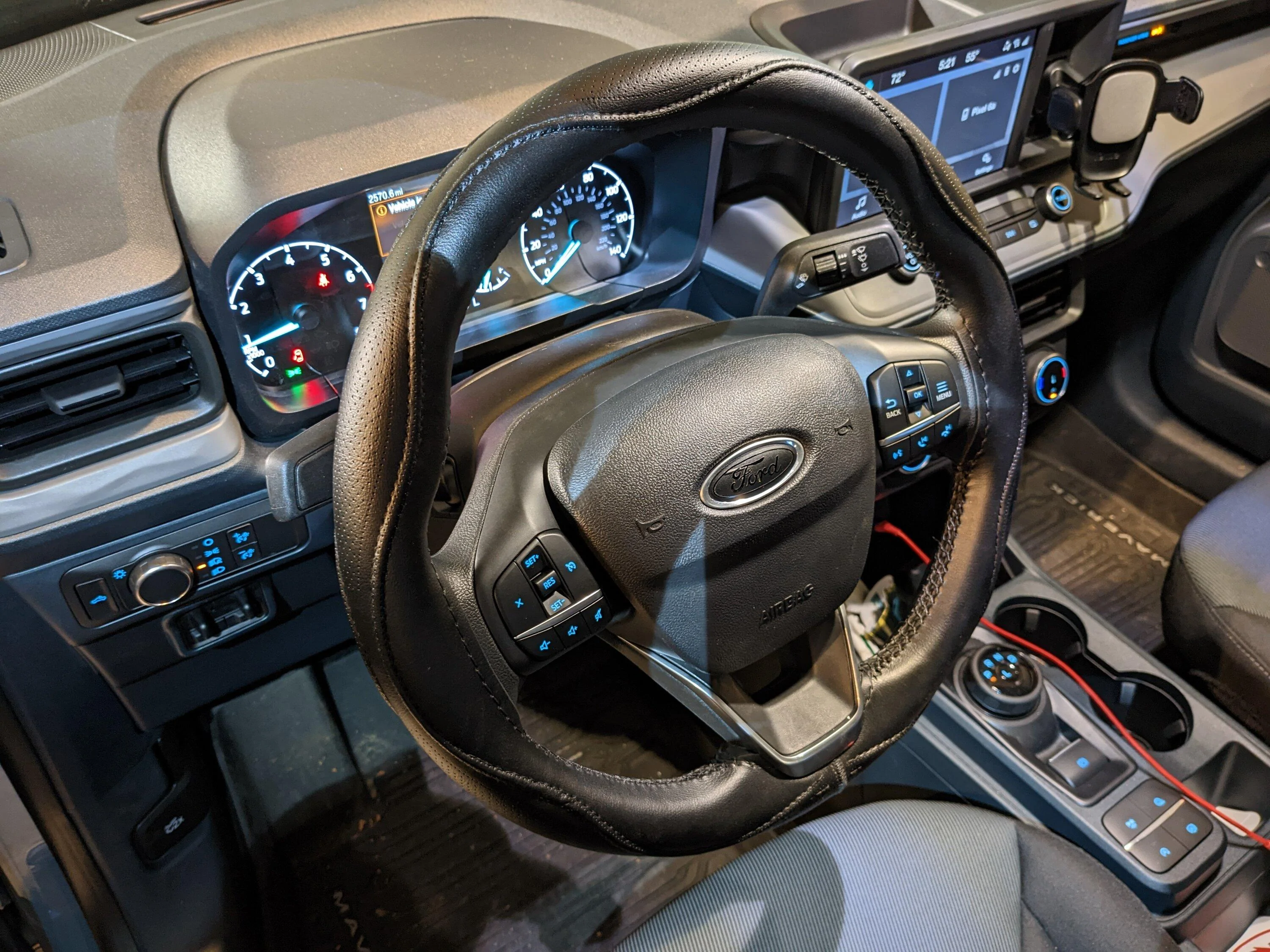 Ford Maverick Steering wheel stitch-on cover from Amazon 1000000239