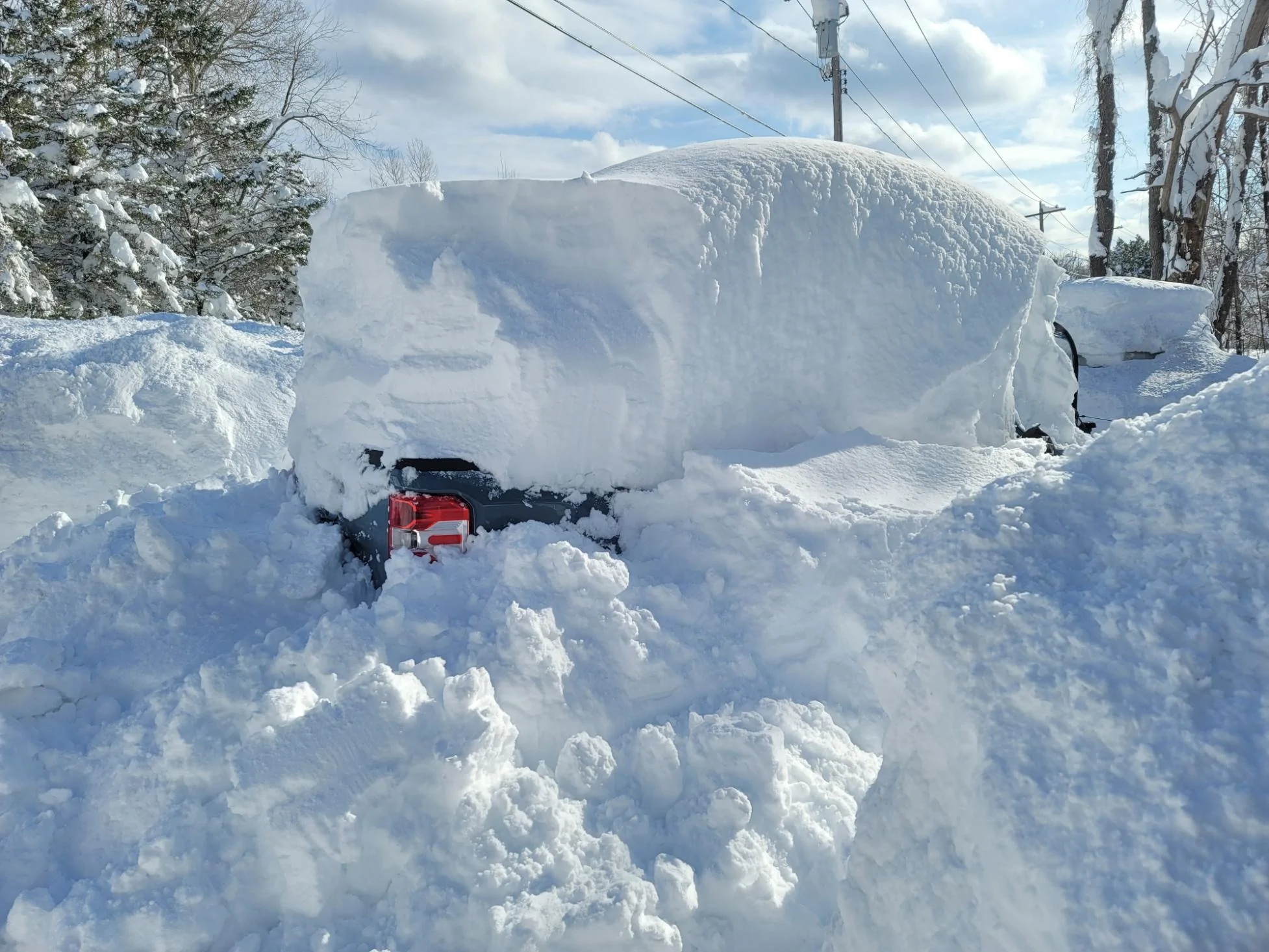 Ford Maverick Maverick vs Buffalo Snow Storm 😳 20221119_112807