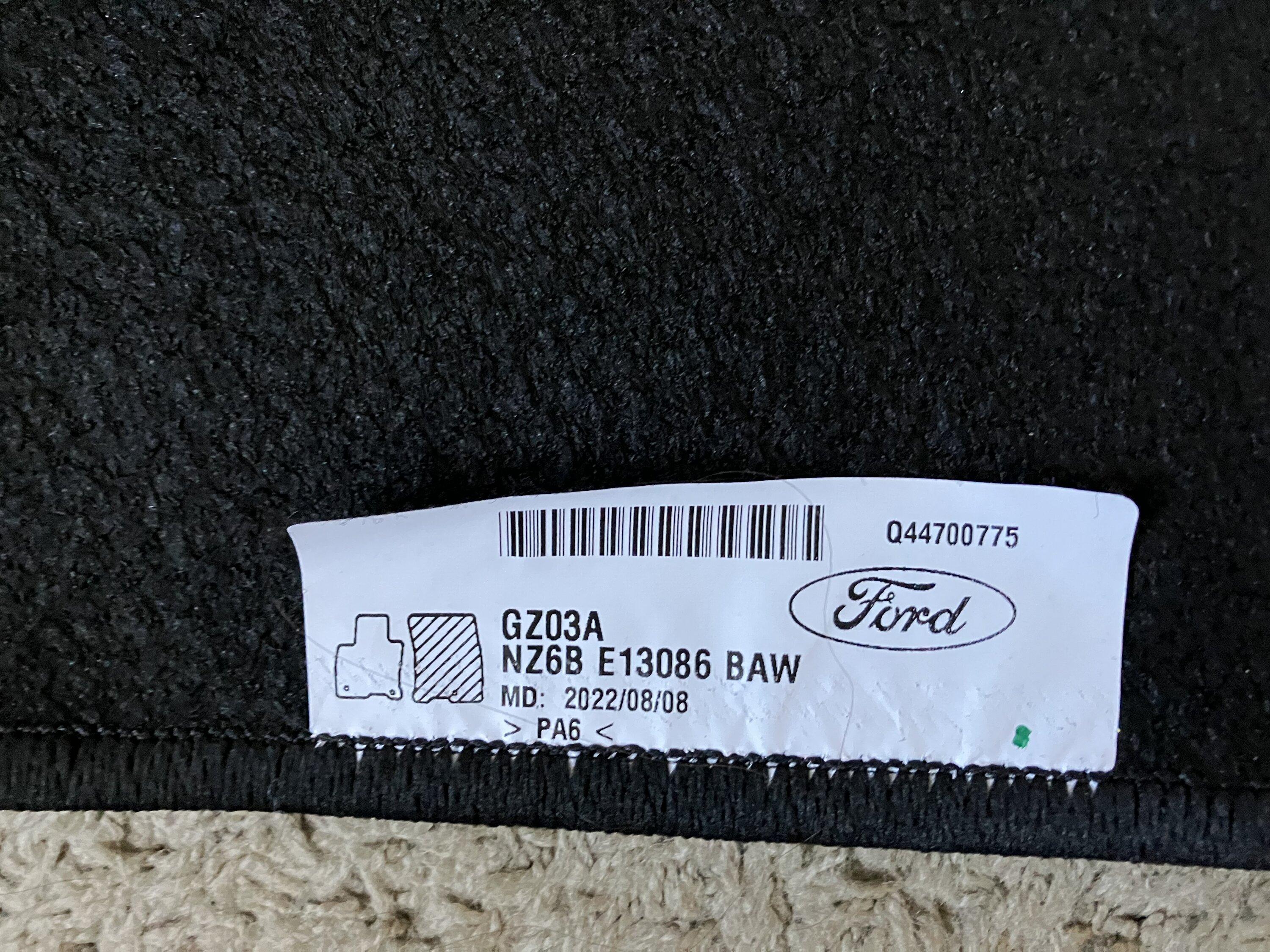Ford Maverick Free in San Diego - OEM Carpet Floor Mats IMG_7738.JPG