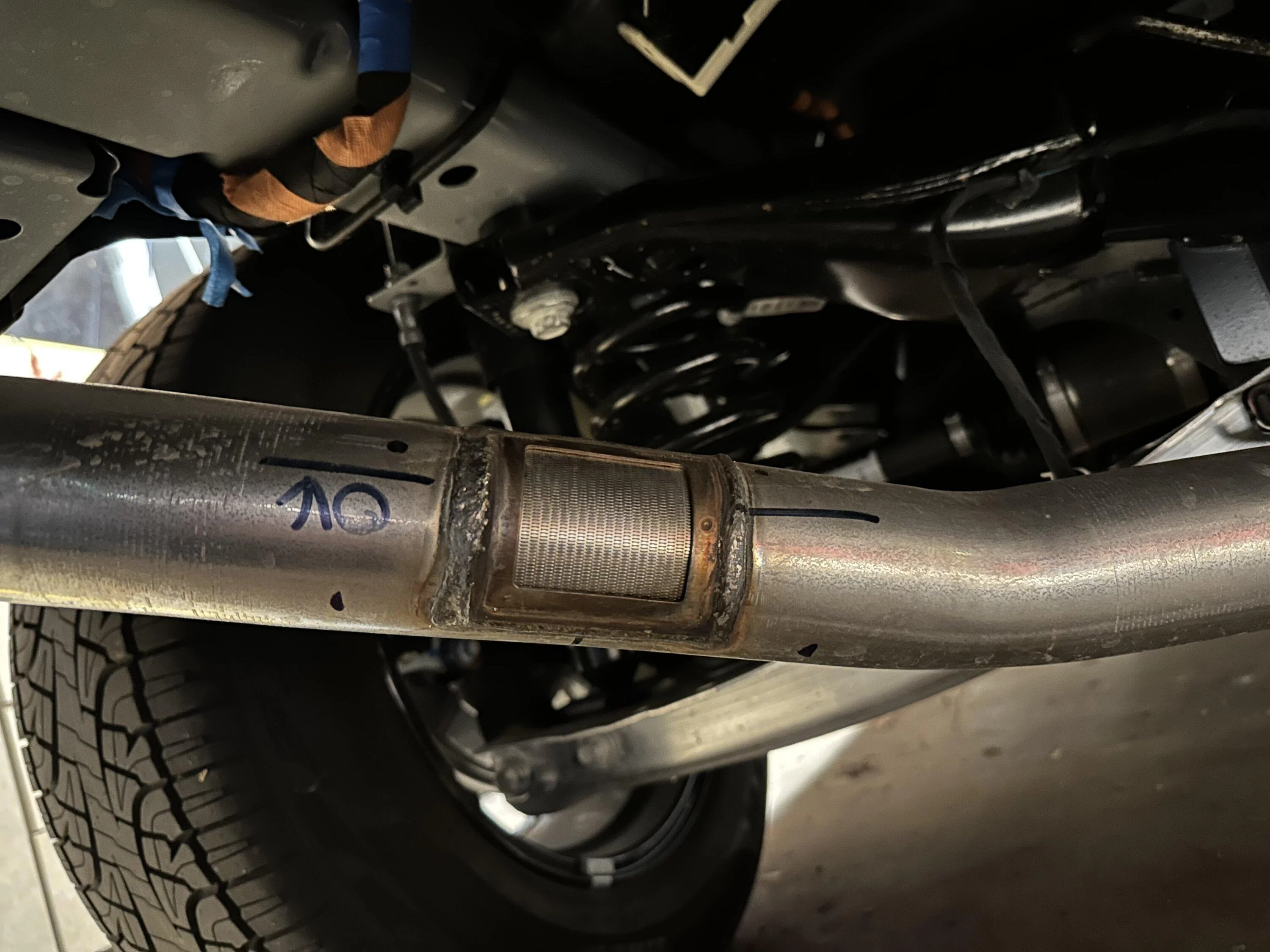 Ford Maverick My tailpipe looks like it was patched IMG_1012