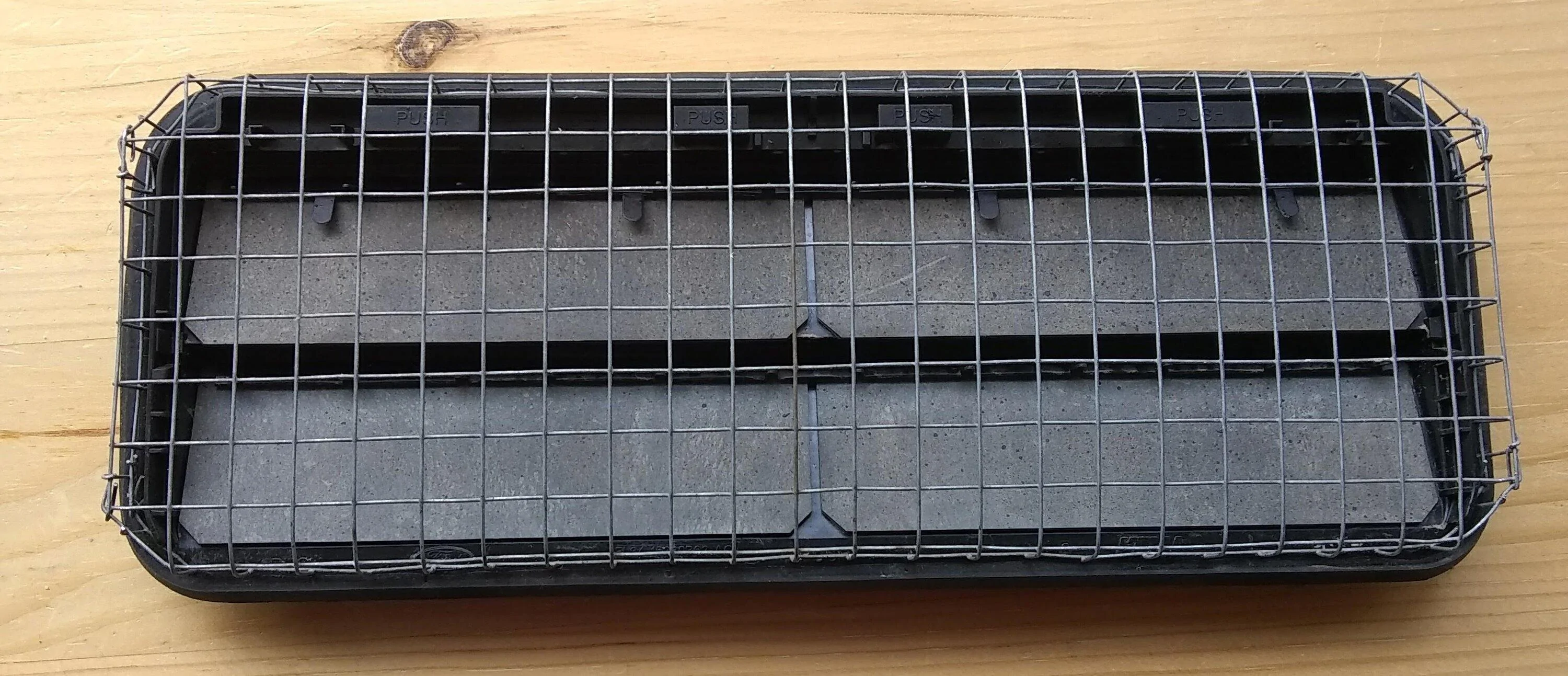 Ford Maverick Mice/rodent entry point behind rear seat vent1