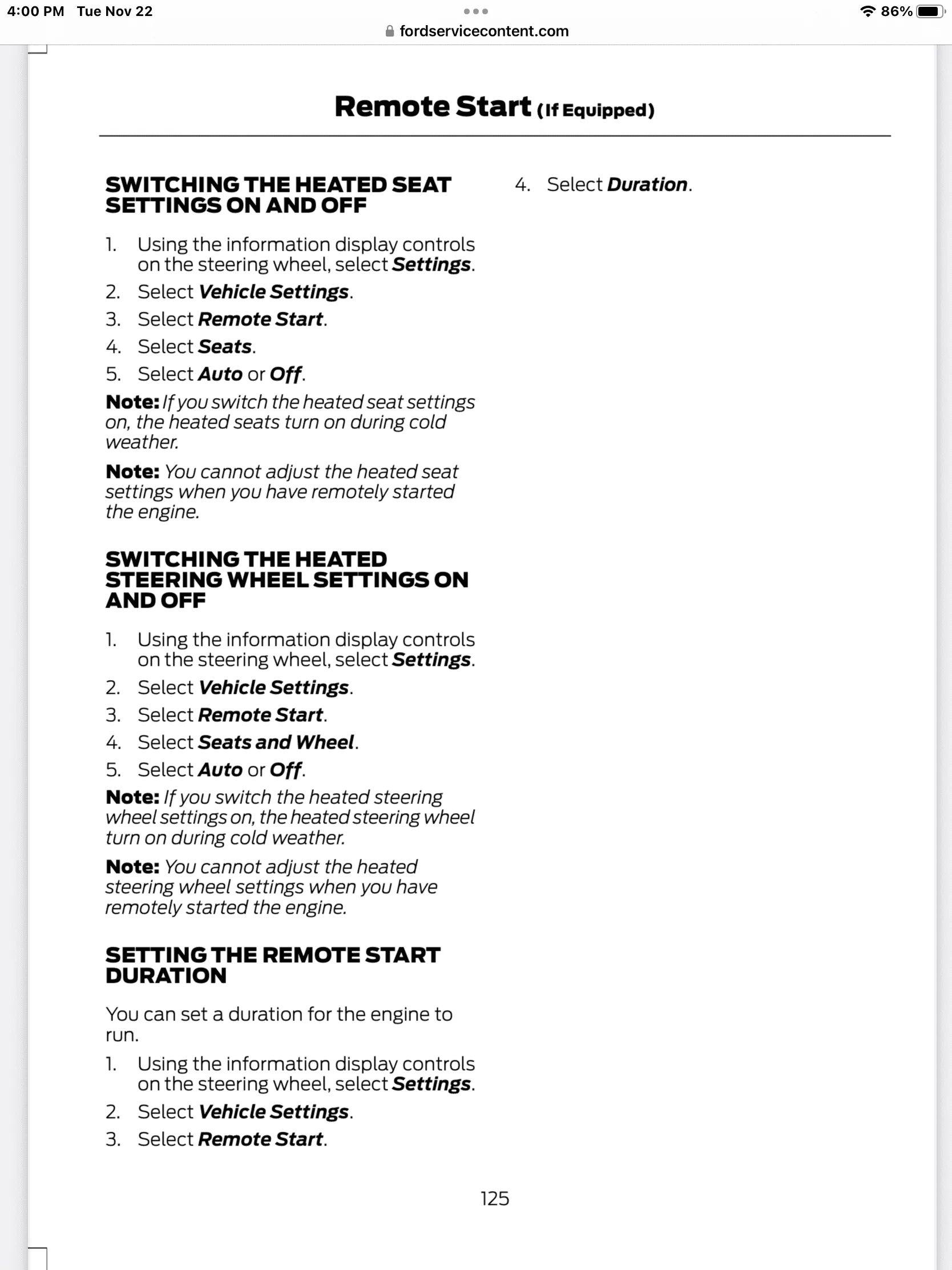 Ford Maverick Program settings for when remote starting? 4F2AEE64-21B2-449F-86A7-28050E76D9D7