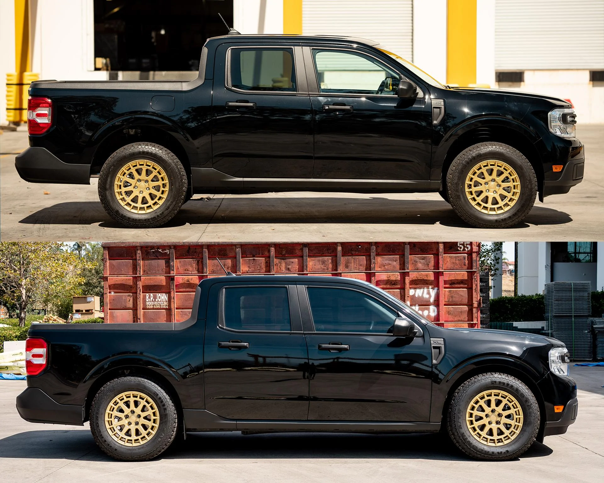 Ford Maverick AWD Eibach Lowering Springs ordered MaverickSxS