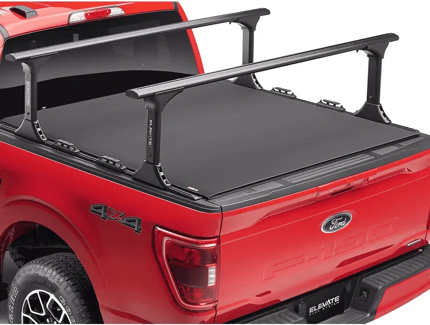 Ford Maverick Transporting large storage bag directly over rigid Tonneau 1669315145648