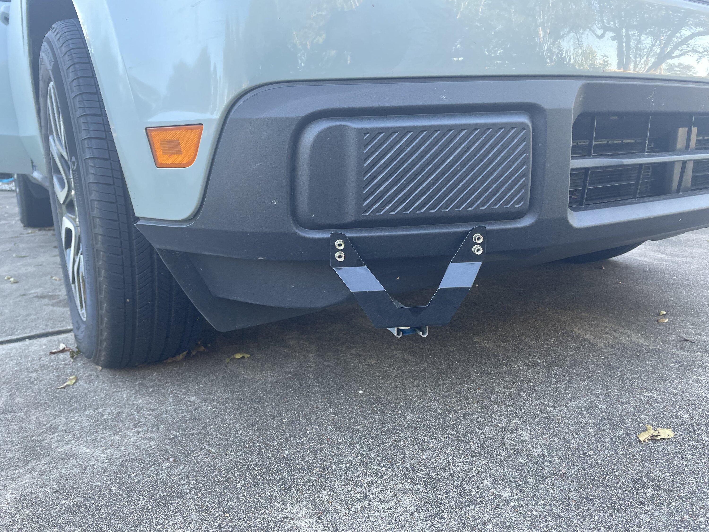 Ford Maverick Recommendation on front license plate holder 97119C01-5912-48E4-8F44-9A713BC26E21