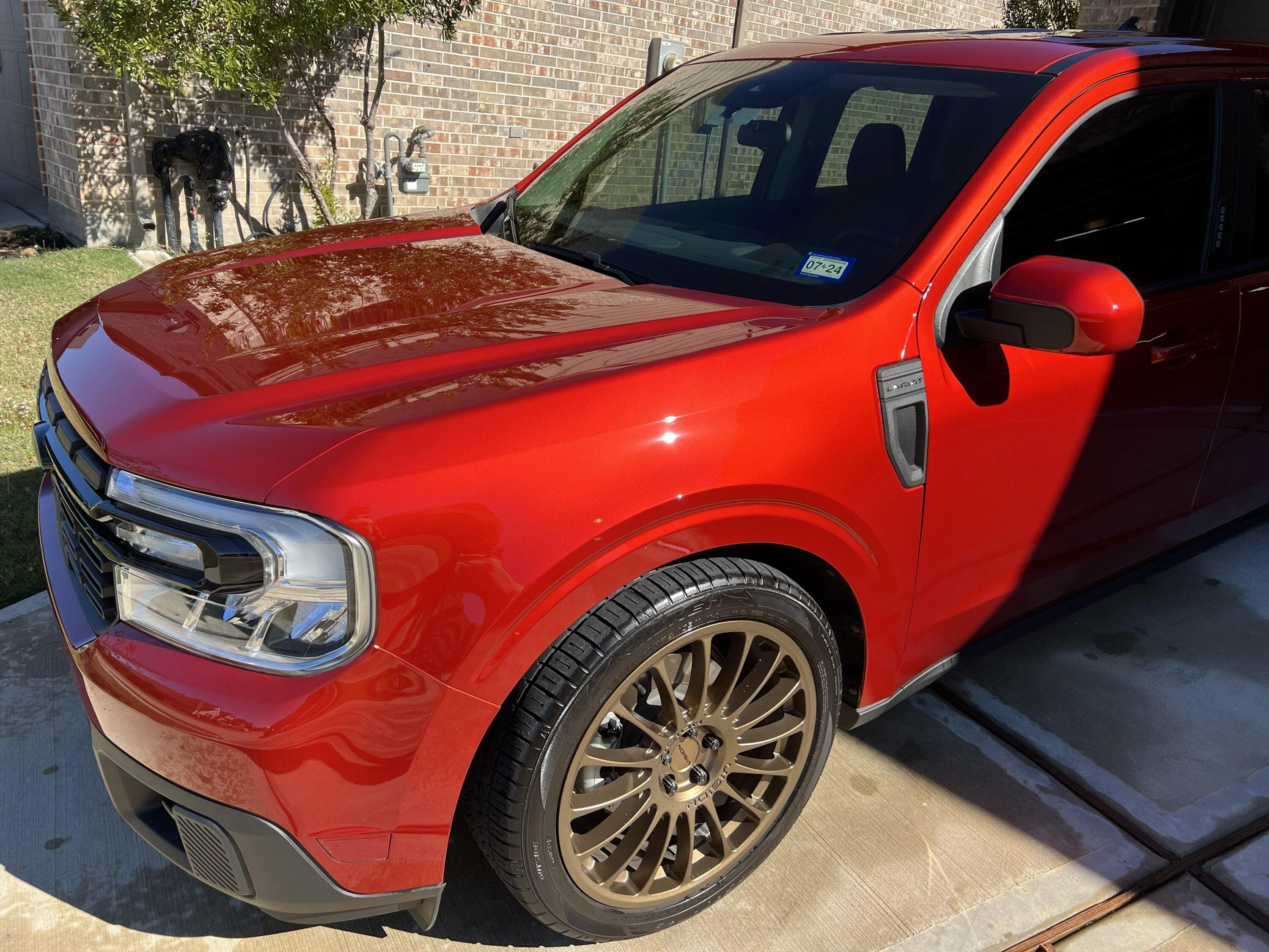 Ford Maverick HOT PEPPER RED Maverick Photos Thread 288C1797-DFD2-4C3E-A497-C600C002F4C7