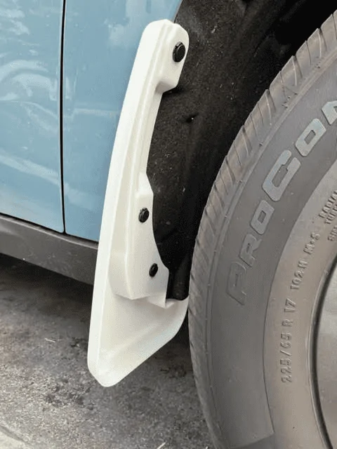 Ford Maverick Mud Flaps Fitment Test Result! Any Thoughts? 1669609161134