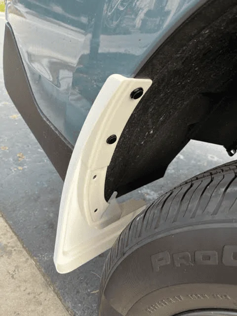 Ford Maverick Mud Flaps Fitment Test Result! Any Thoughts? 1669609185430