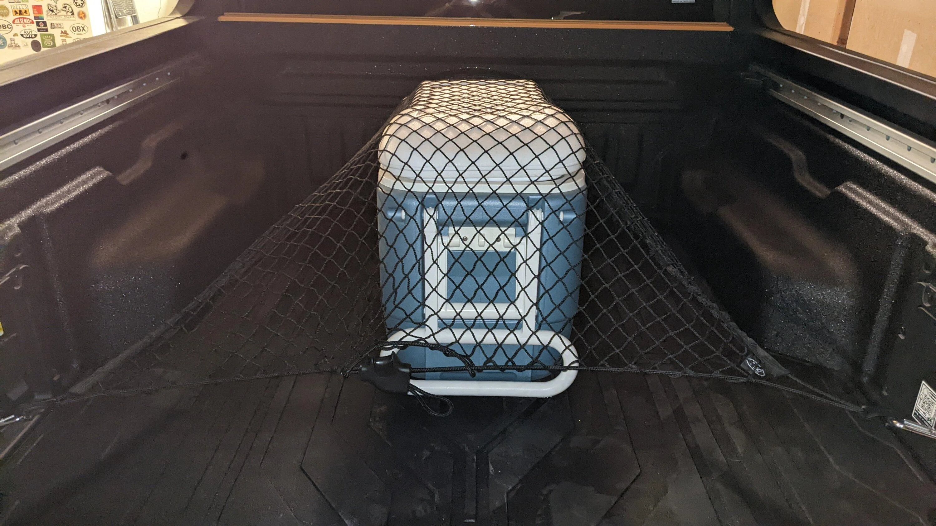 Ford Maverick Ford accessories horizontal cargo net cargo net2