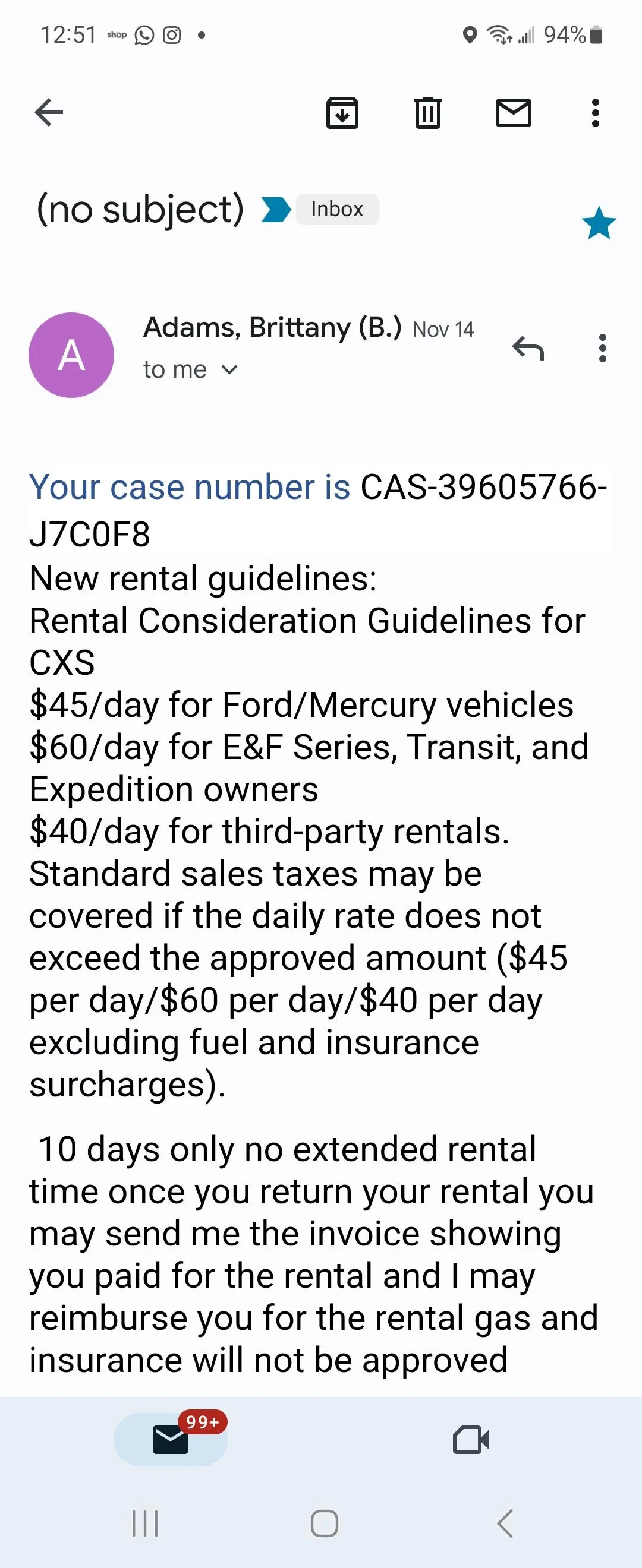 Ford Maverick Maverick Hybrid EGR valve unit failed at 400 miles, need a whole new exhaust system that backordered with no ETA. Screenshot_20221129_005153_Gmail