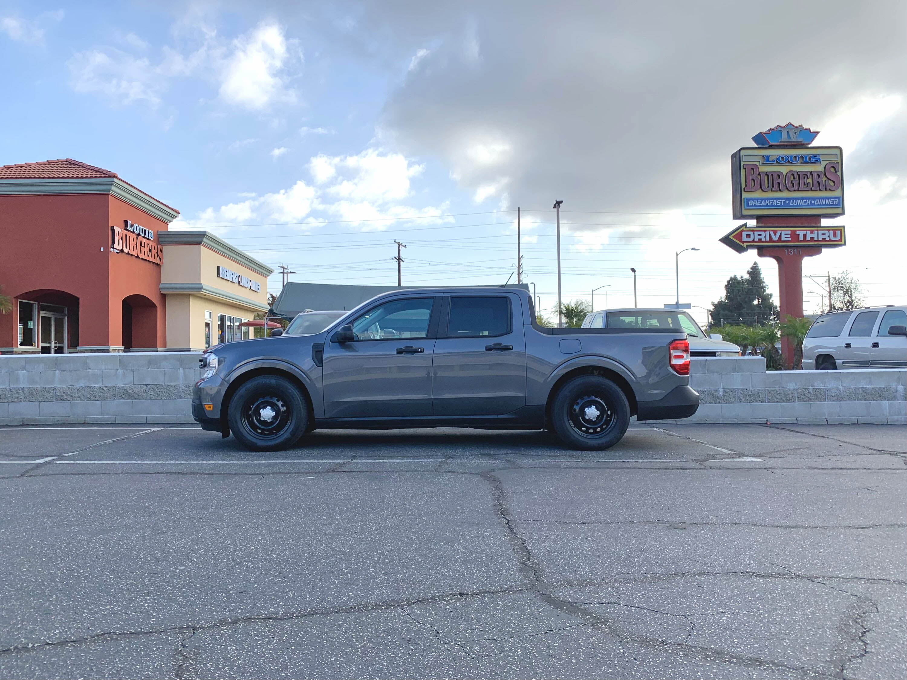 Ford Maverick H&R Super Sport Lowering Springs installed on Maverick XL Ecoboost AWD -- photos h&r lowering springs ford maverick 1