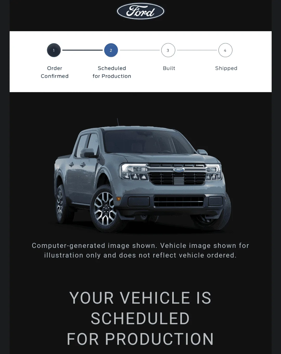 Ford Maverick 📬 12/1/22 Scheduling Email Received Group [EMAILS NOW ARRIVING!] Screenshot_20221201-121007