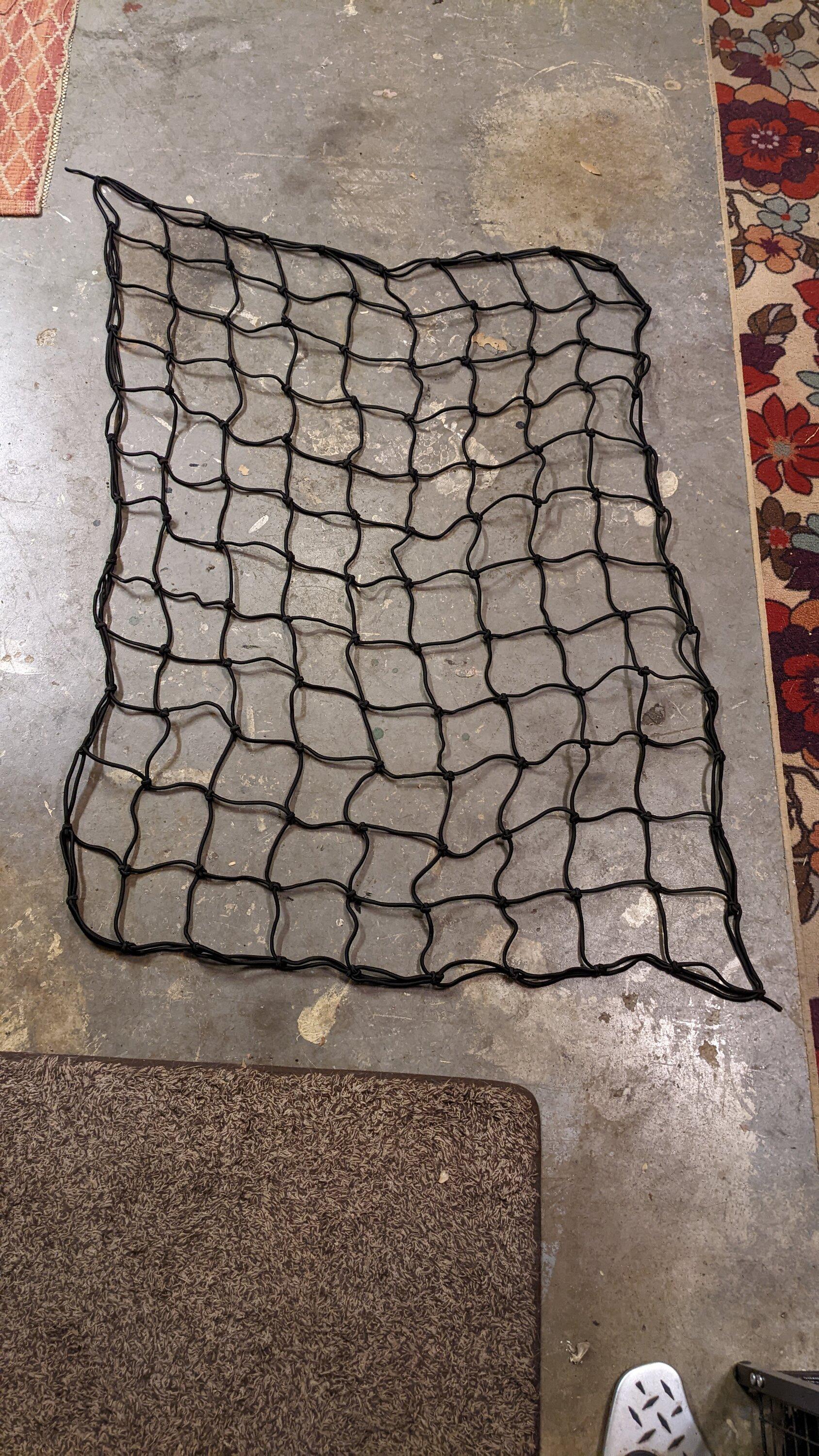 Ford Maverick Found a horizontal truck bed cargo net that works for the Maverick cargo net1
