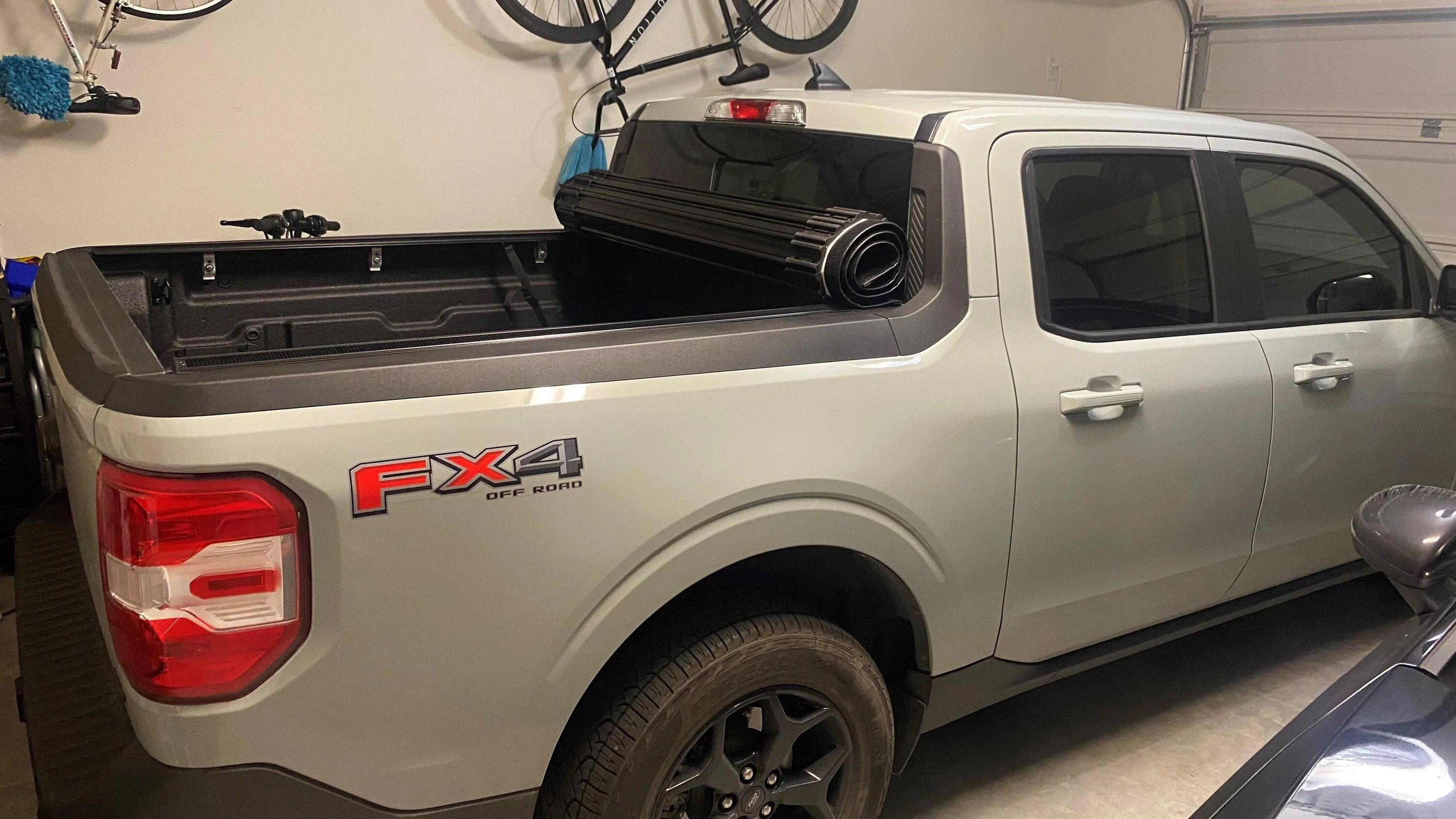Ford Maverick Truxedo Sentry Hard Rolling Tonneau Cover installed 2