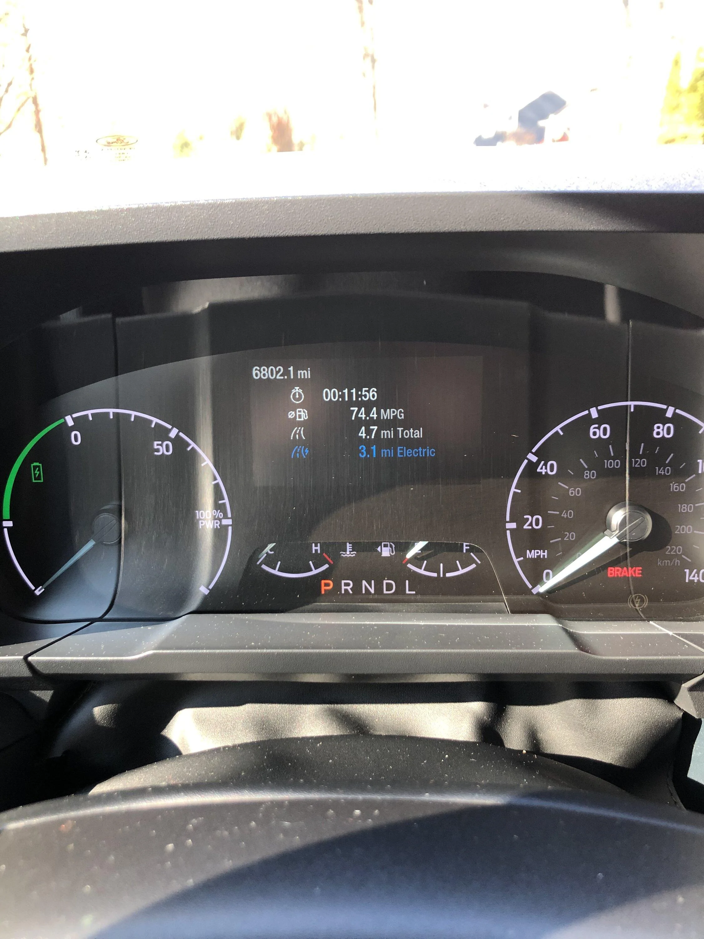 Ford Maverick New personal best mileage 74.4 mpg E731452B-6910-4921-B019-786C9E73A3E4