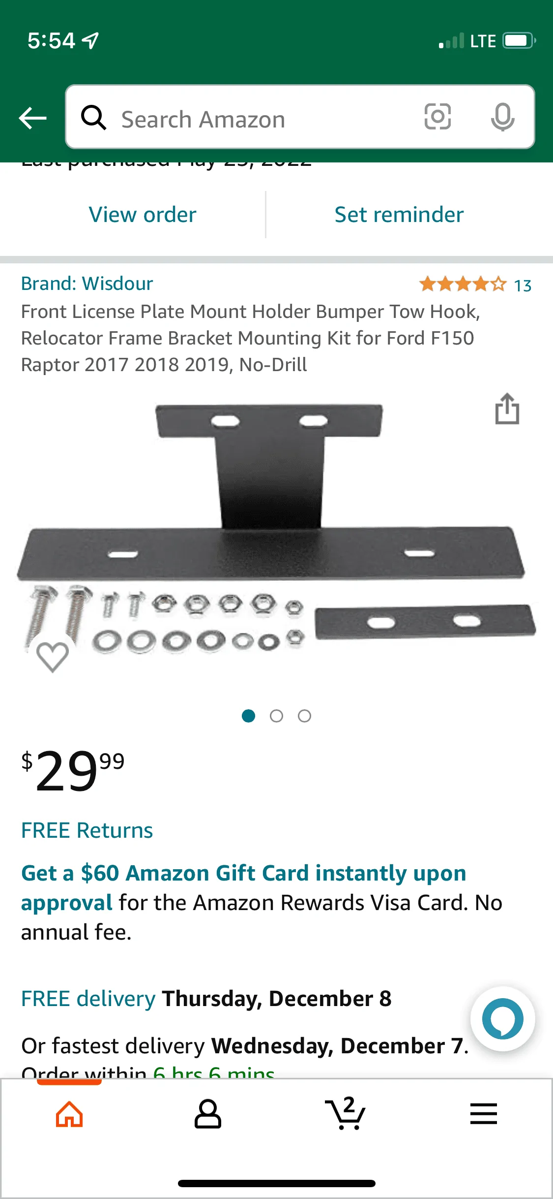 Ford Maverick Front License Plate Mounting? 366545E2-8F0C-4355-BFEA-C2F9DD7F520C