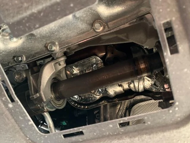 Ford Maverick First hybrid oil change, does this shield look right?? 54FA8501-931D-4E33-A9C0-A4D335ED466F