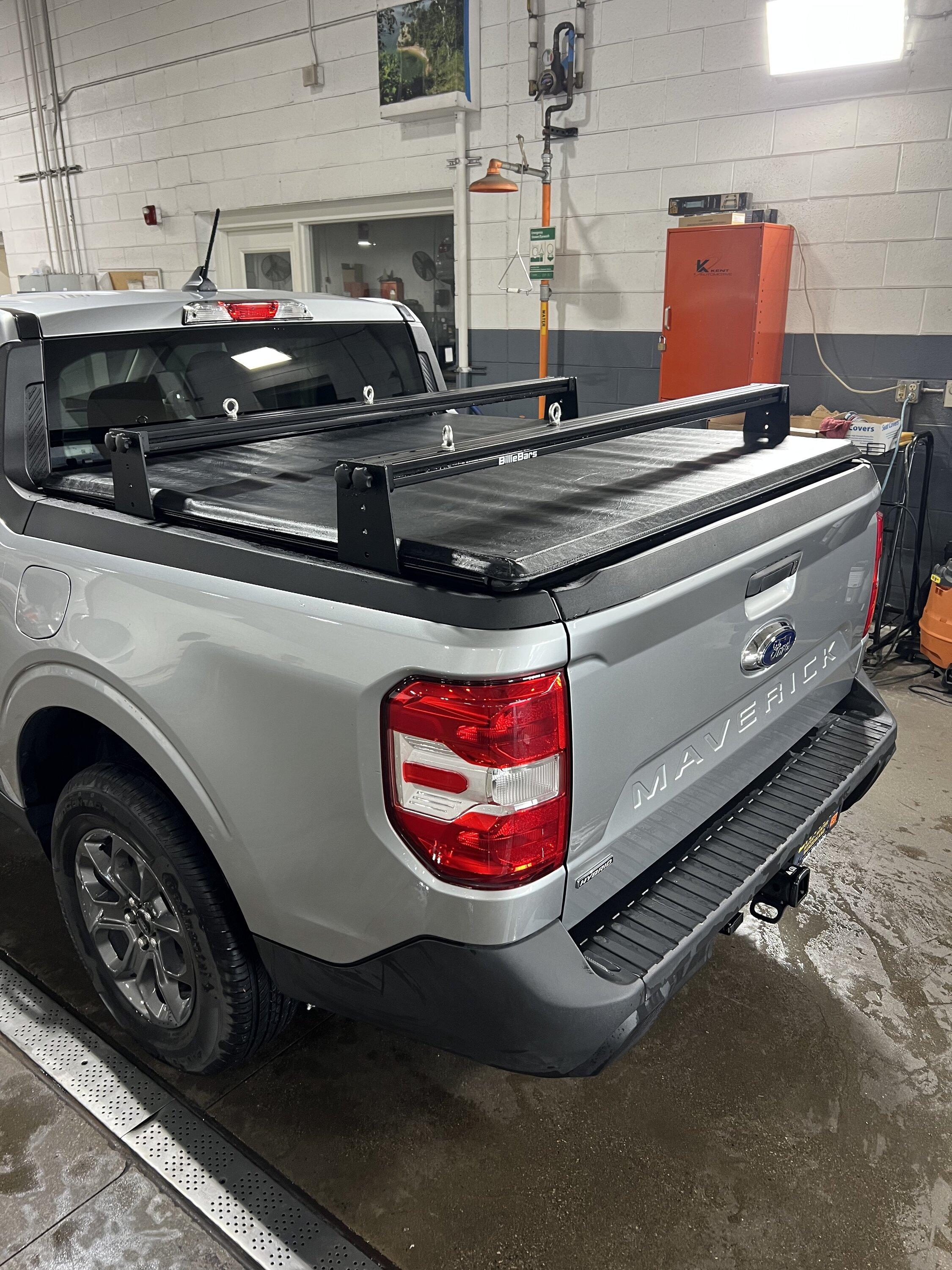 Ford Maverick Installed BillieBars with Ford Tonneau Cover on Maverick XLT Hybrid 63FE2BE1-3592-44BE-B393-024970453887
