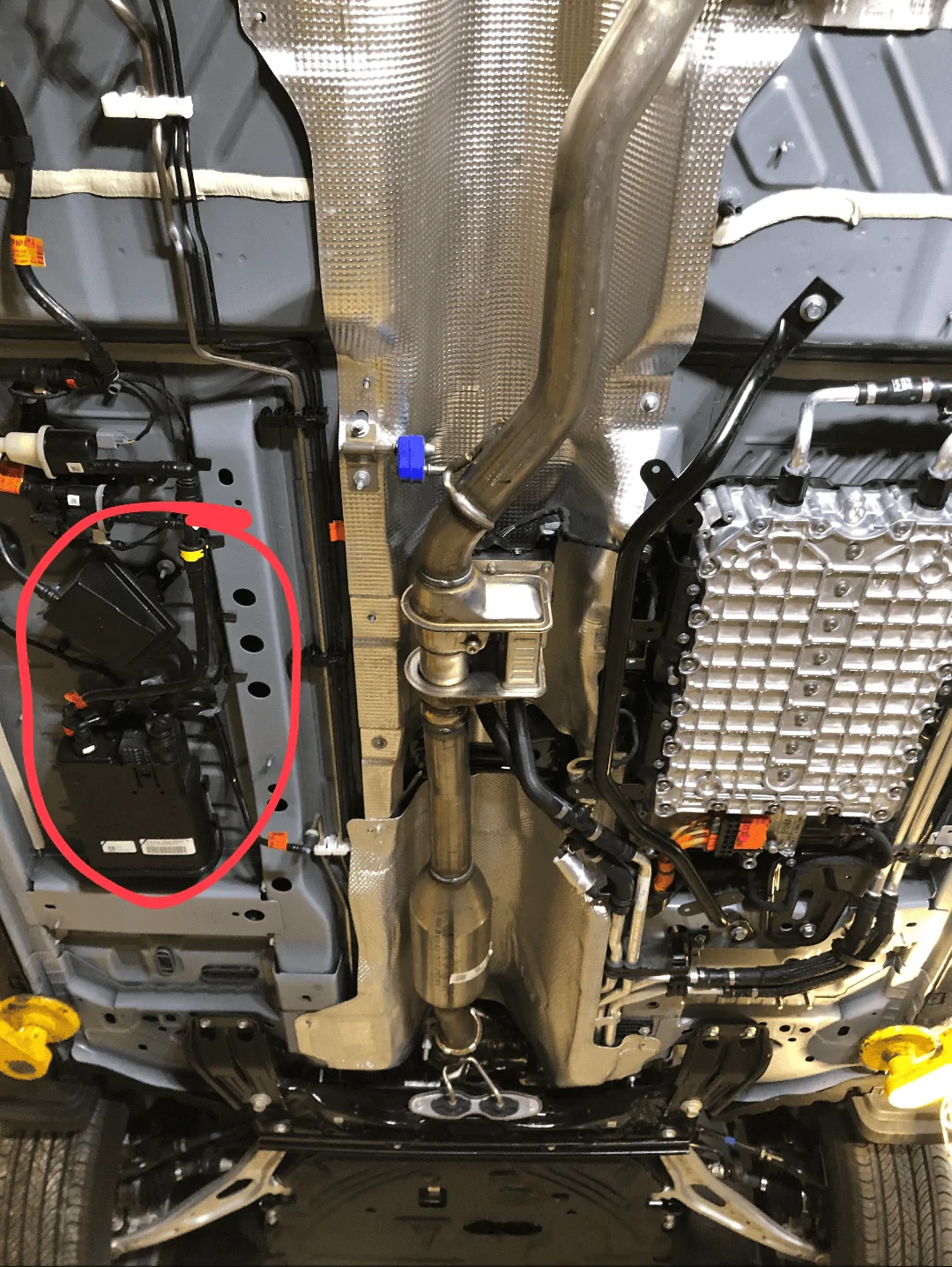 Ford Maverick Can anyone help identify what these components on the underside of the maverick are for? Screenshot_20221205-121847~3