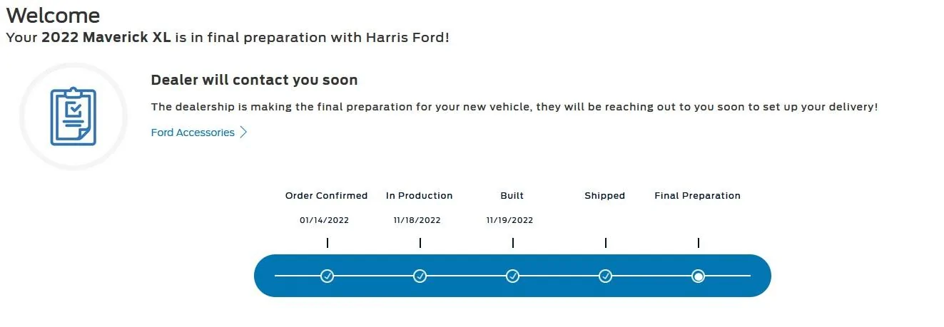 Ford Maverick ECOBOOST ONLY: Tracking Remaining MY22 Builds OhhShiz