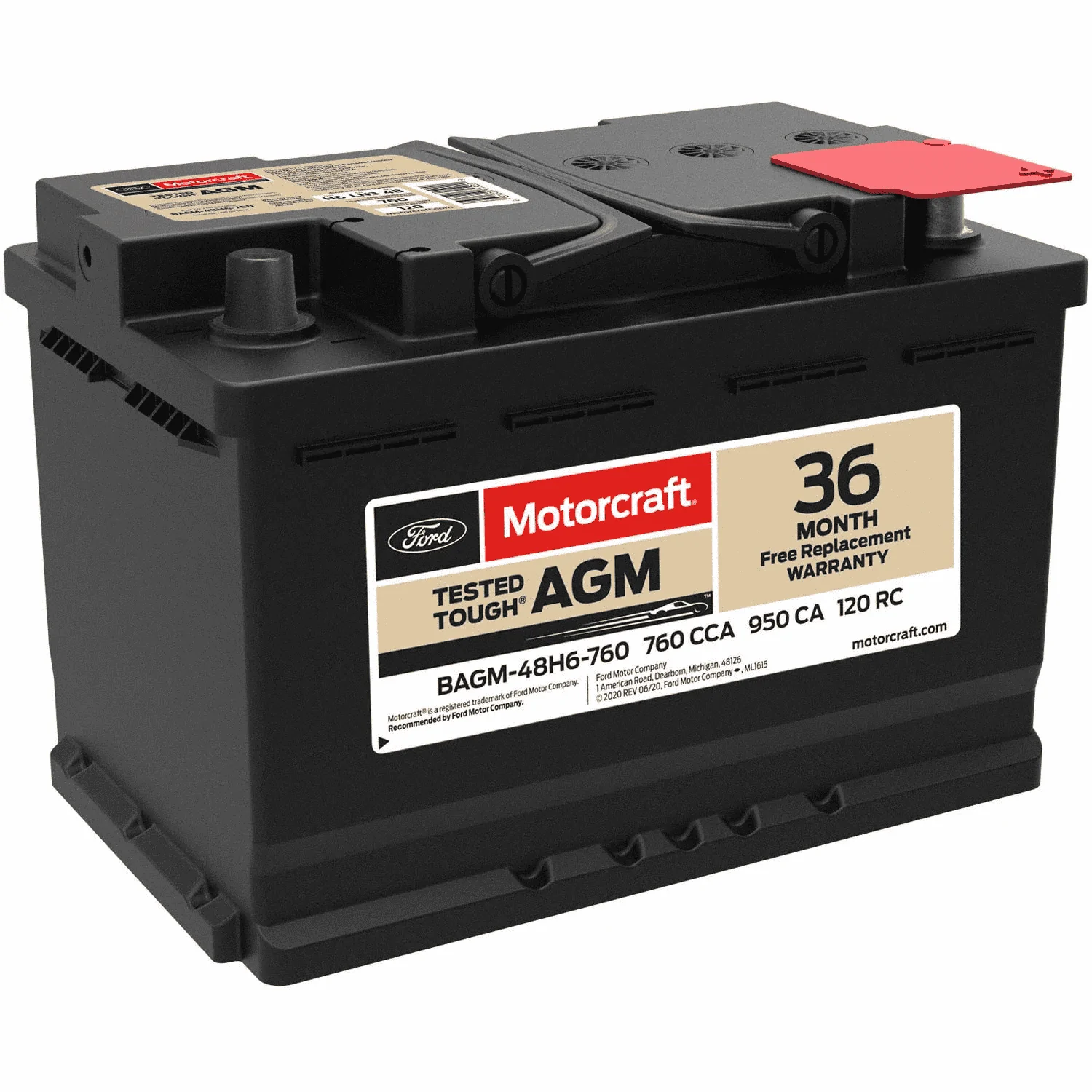 Ford Maverick Is 12 volt battery for hybrid a AGM battery? 1670508618344