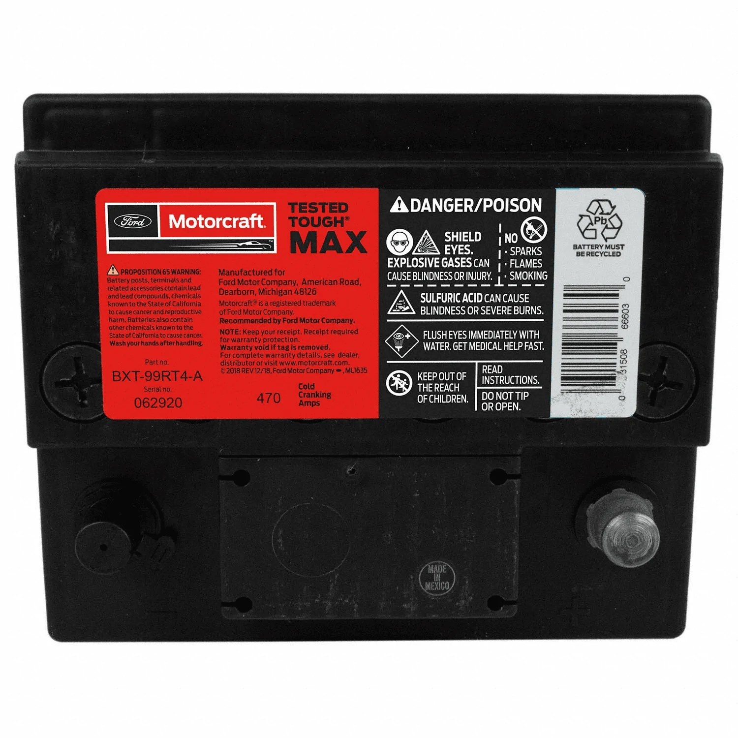 Ford Maverick Is 12 volt battery for hybrid a AGM battery? 1670513150257