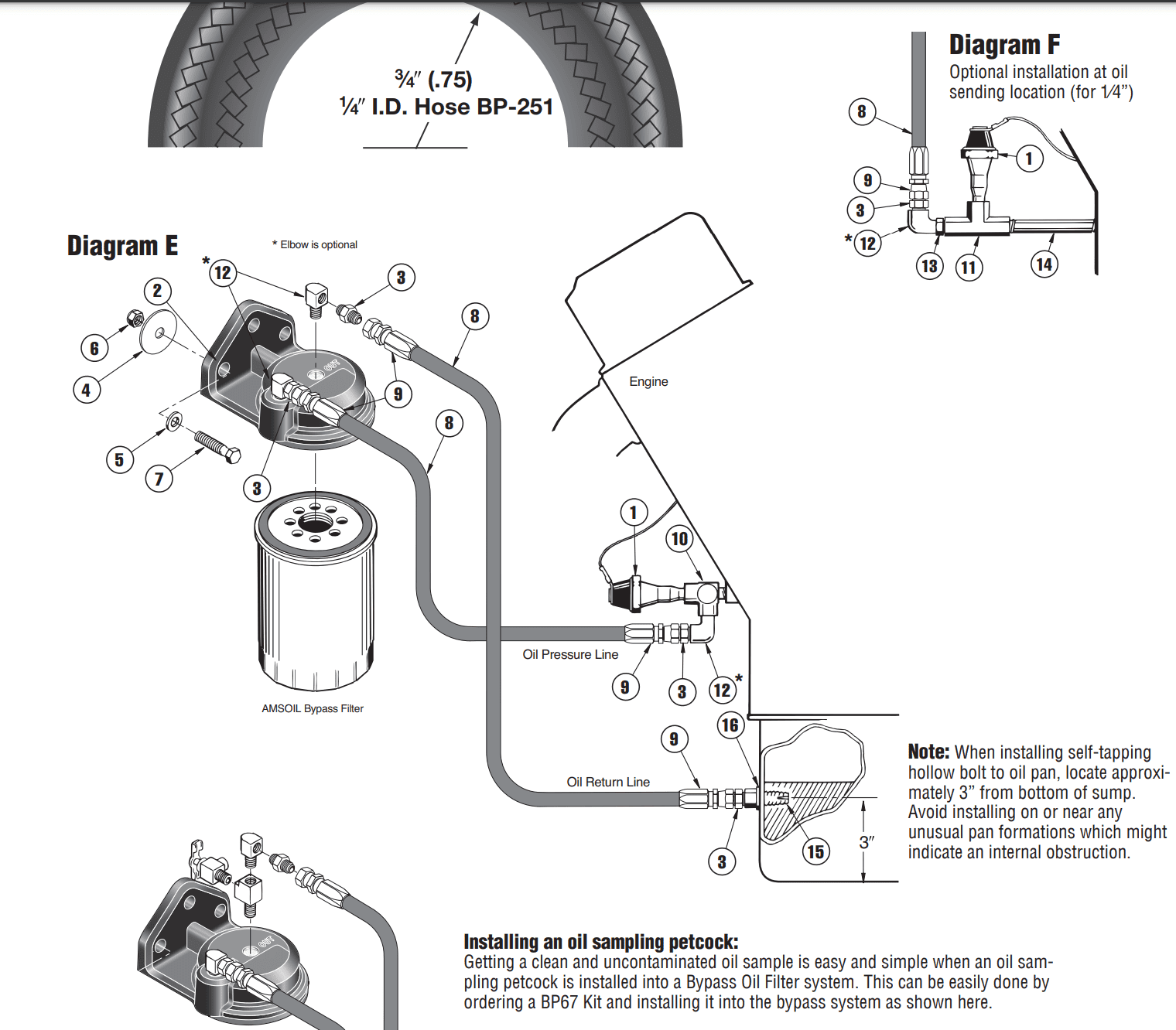 Ford Maverick Oil Bypass System - I called Amsoil support 1670603924746