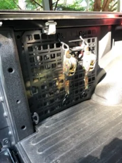 Ford Maverick Builtright Molle Panel Bed Rack Installed gh9F2