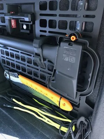 Ford Maverick Builtright Molle Panel Bed Rack Installed gE280u