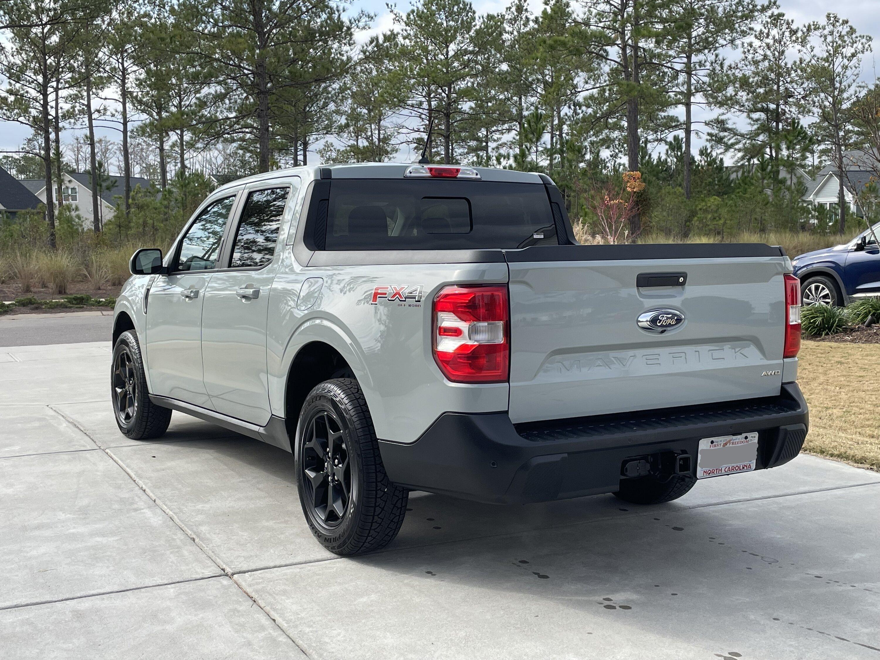 Ford Maverick CACTUS GRAY Maverick Photos Thread Maverick rear