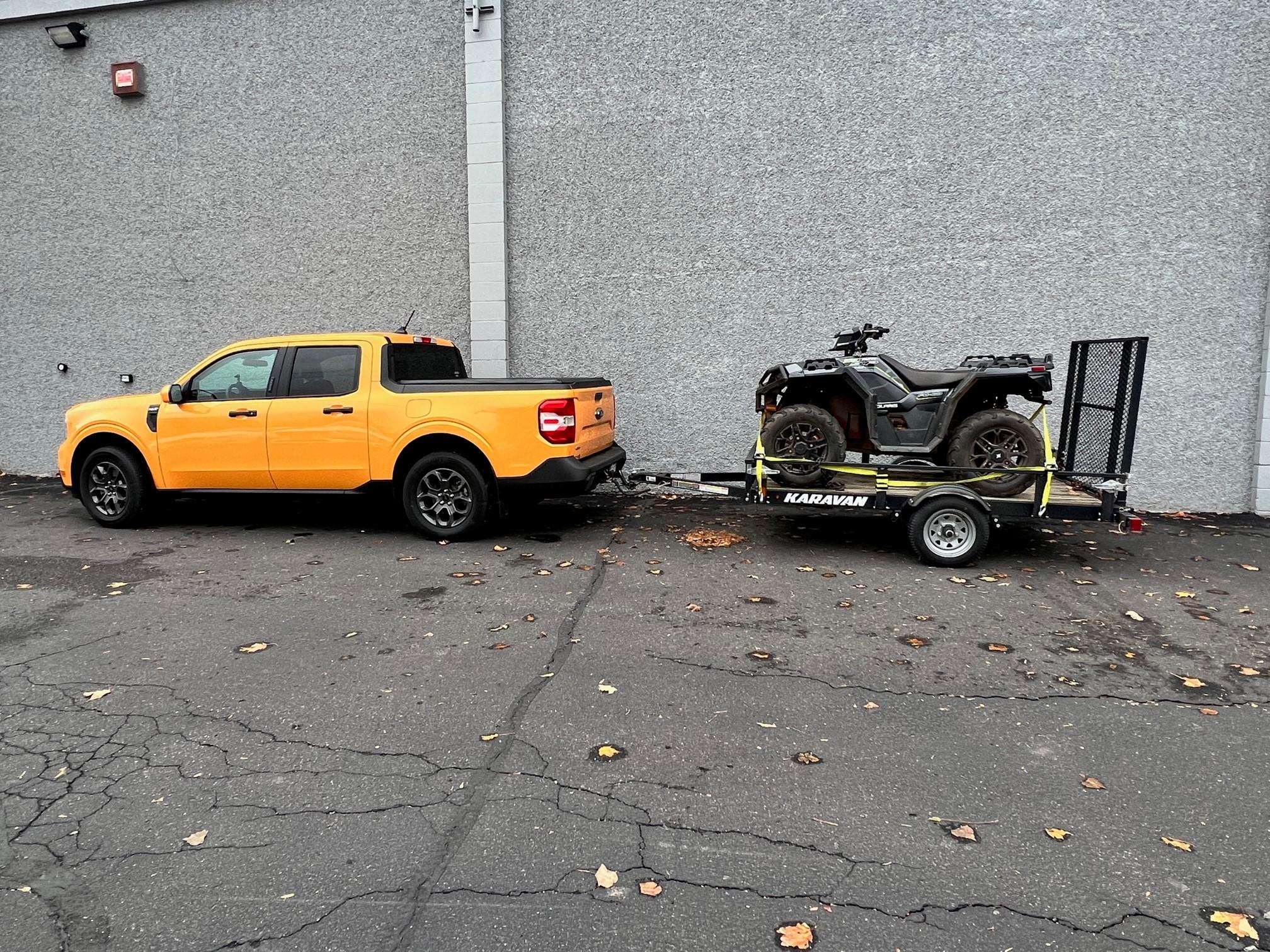 Ford Maverick Show what you tow... tow