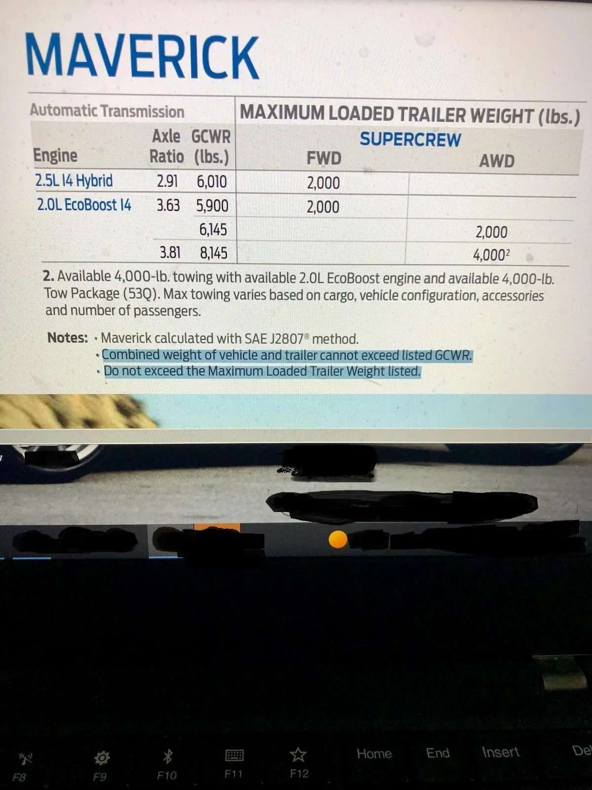 Ford Maverick Can low trailer wind resistance increase towing weight? xGUsVP