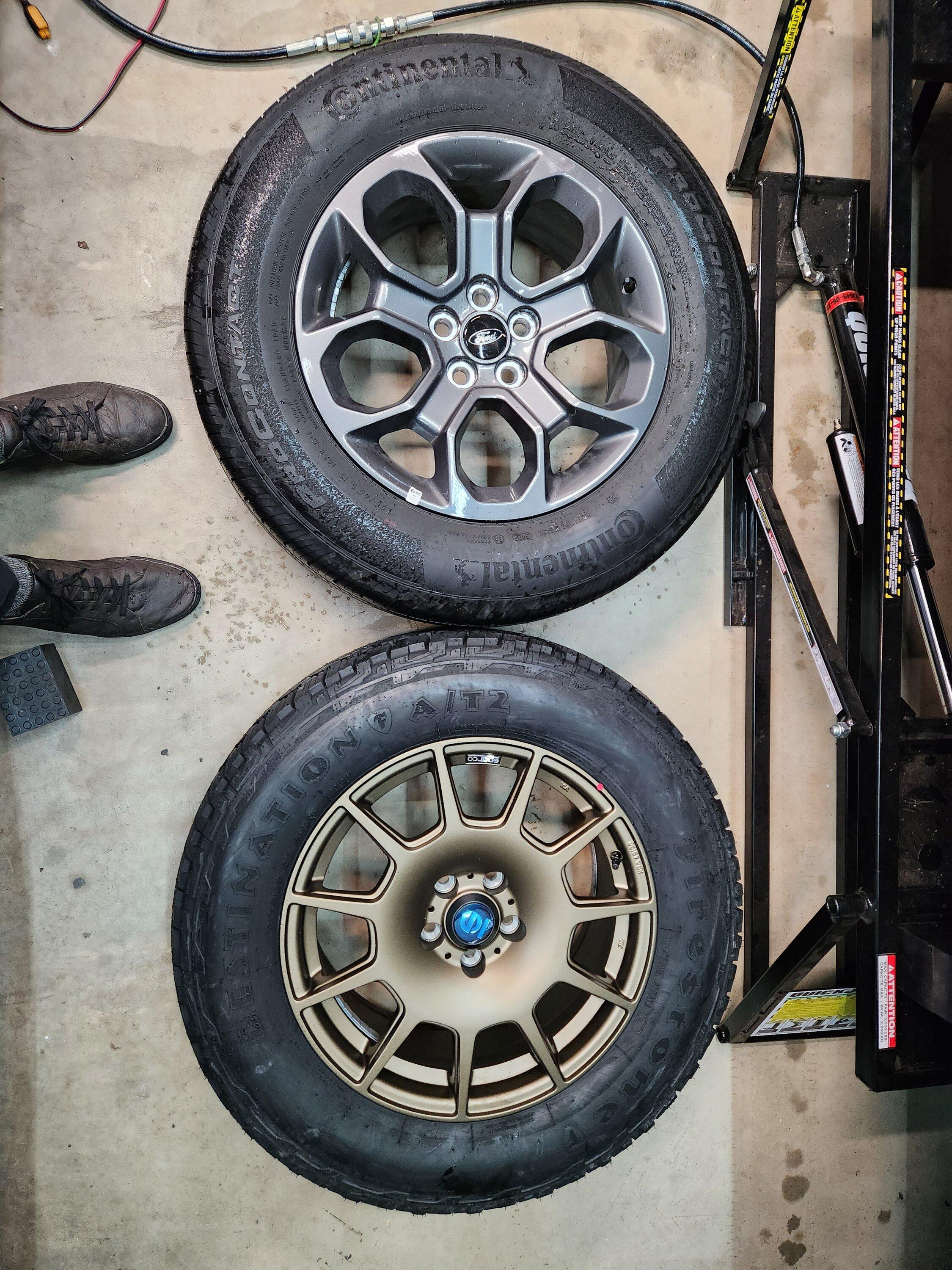 Ford Maverick Hybrids with 235/65R17: Impressions? 20221214_174636