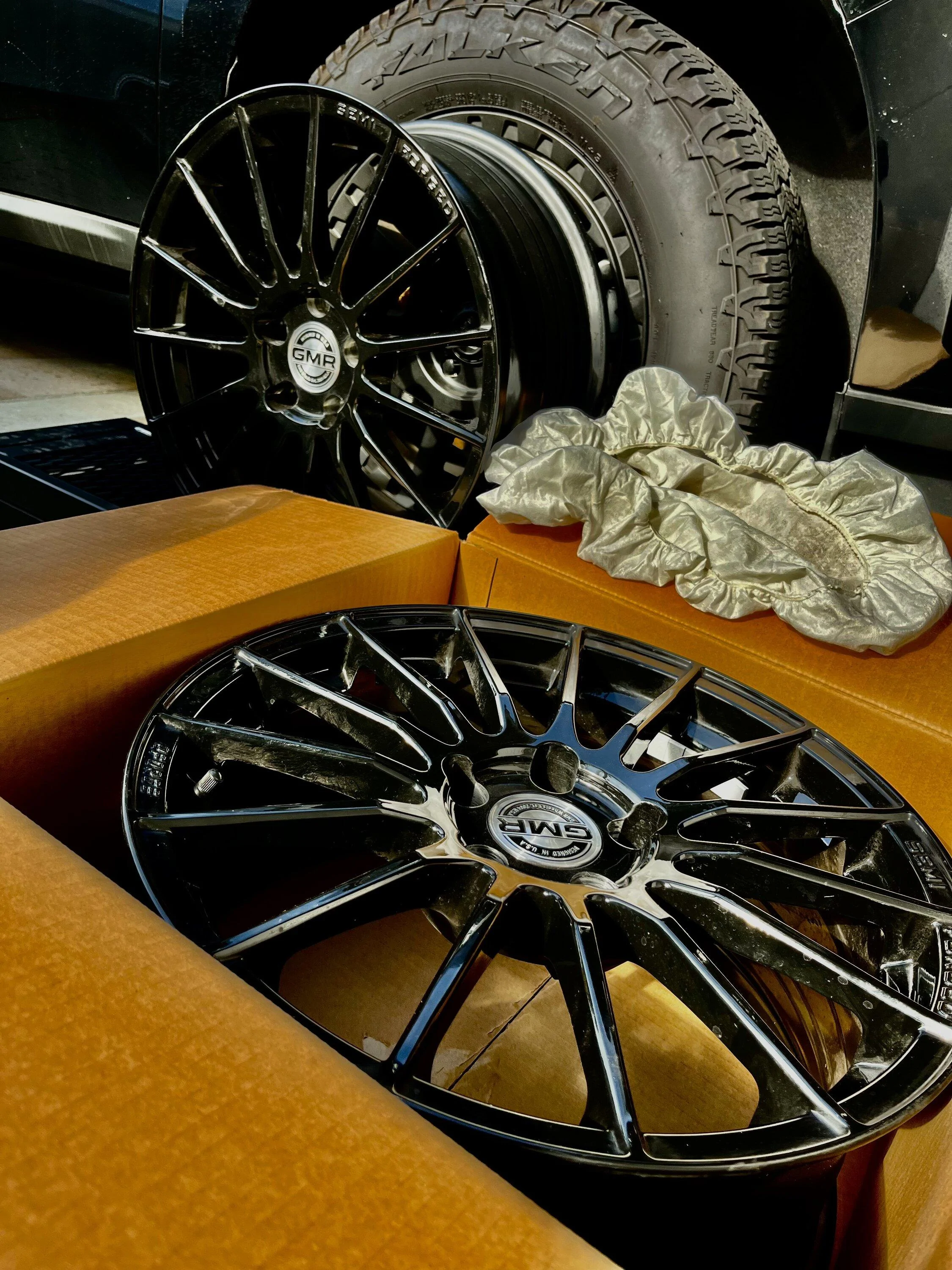 Ford Maverick Custom Gloss Black GMR SemiForged Wheels - $350 D7B5BADB-E1B8-4D26-A933-AA918F23A2CA